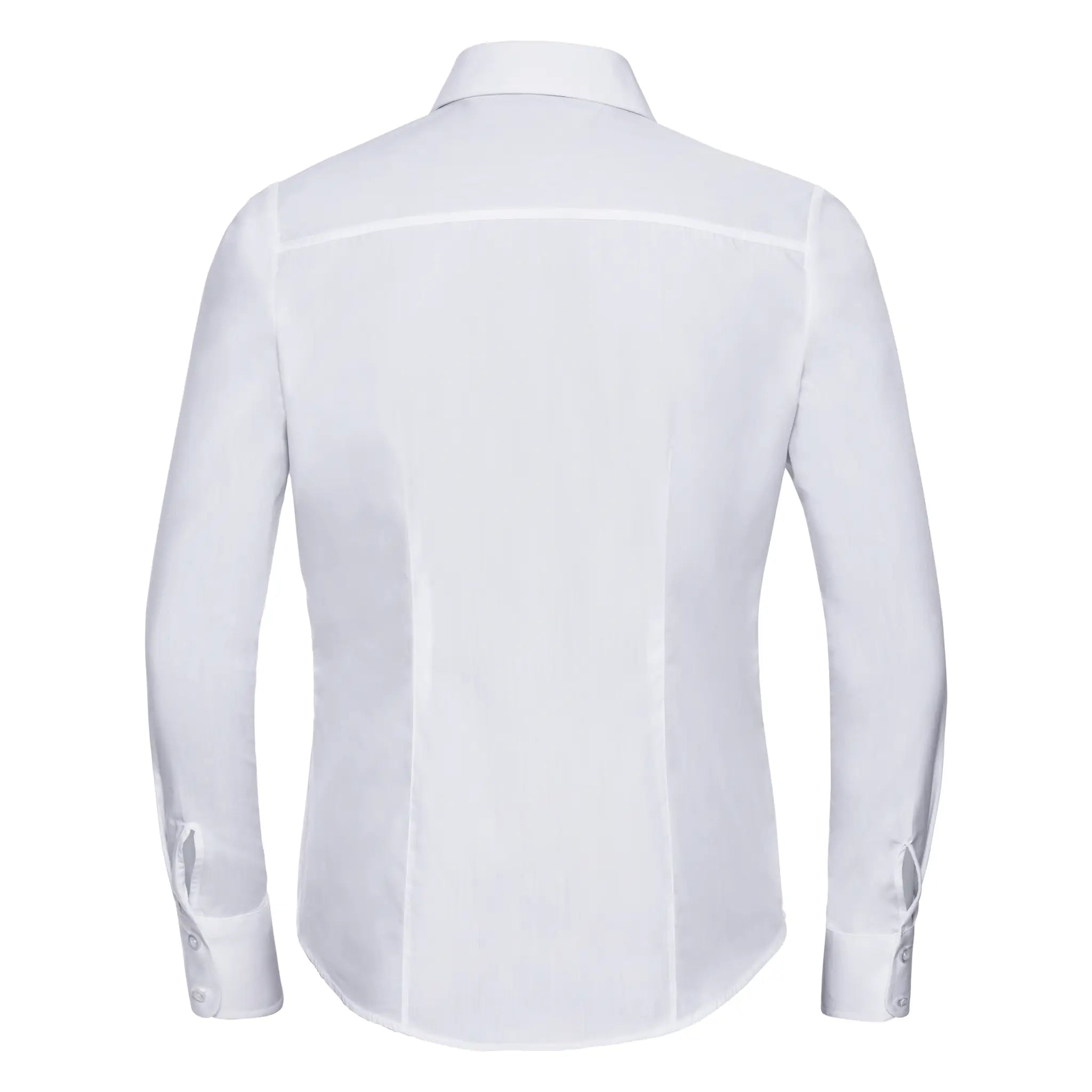 all-groups Women's Long Sleeve Fitted Polycotton Poplin Shirt