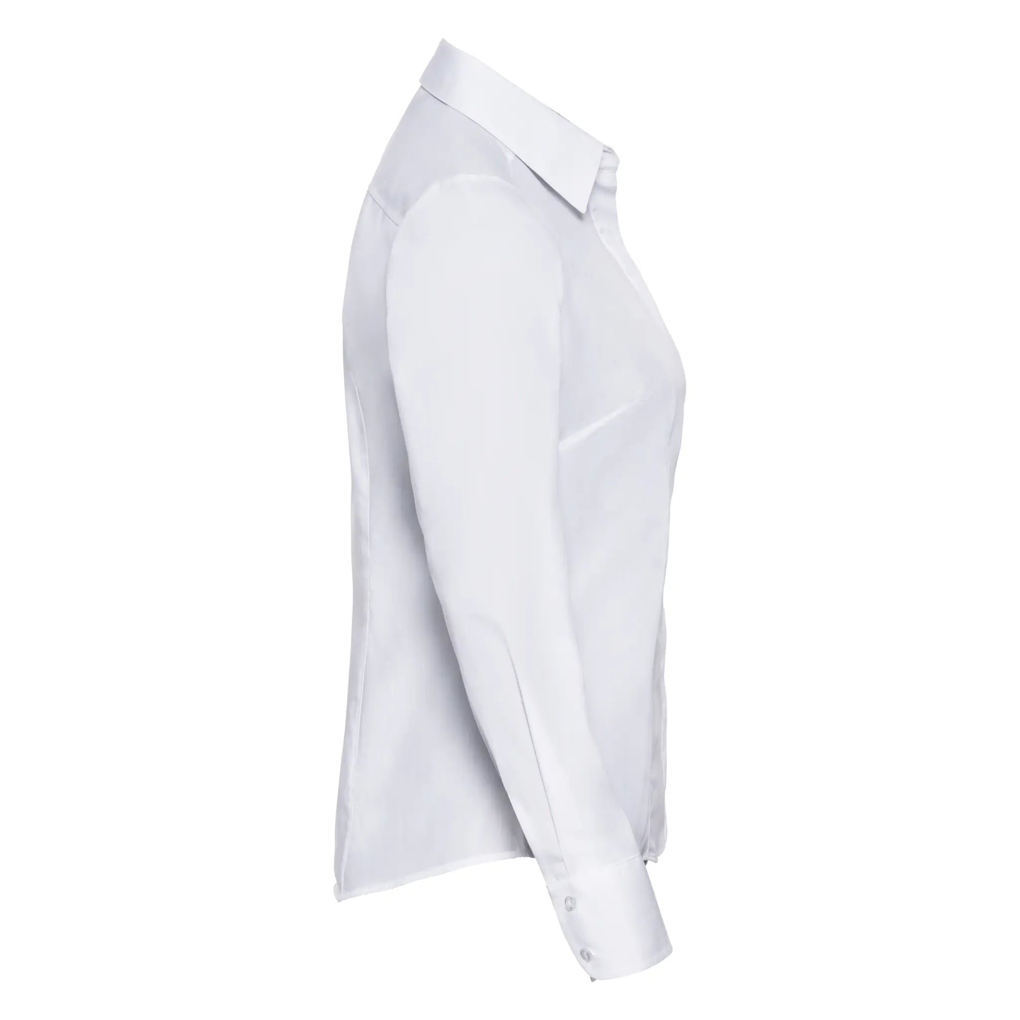 all-groups Women's Long Sleeve Fitted Polycotton Poplin Shirt