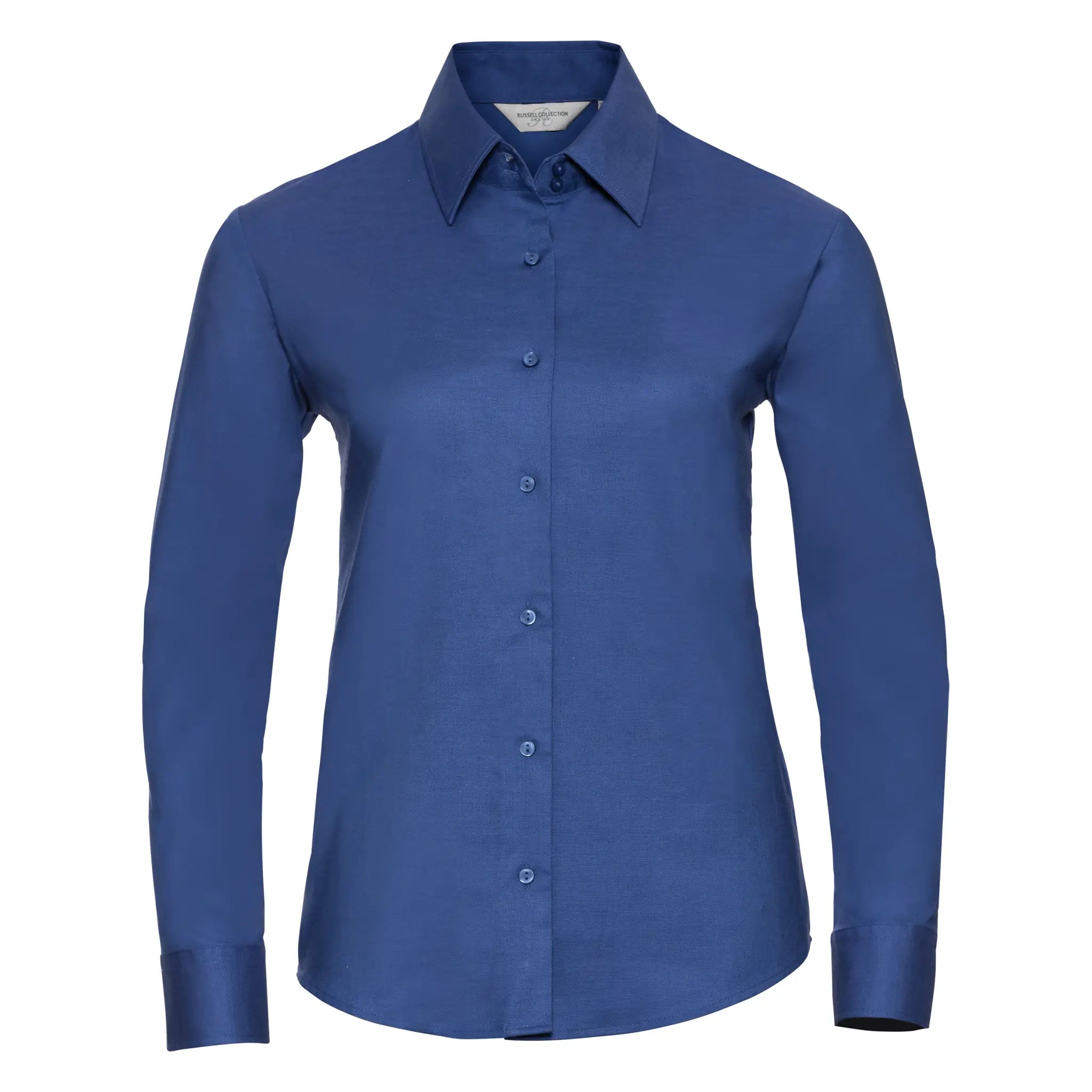 all-groups Women's Long Sleeve Tailored Oxford Shirt