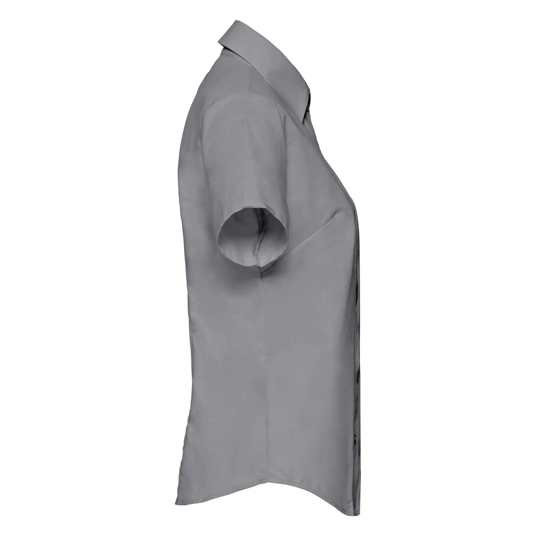 all-groups Women's Short Sleeve Tailored Oxford Shirt