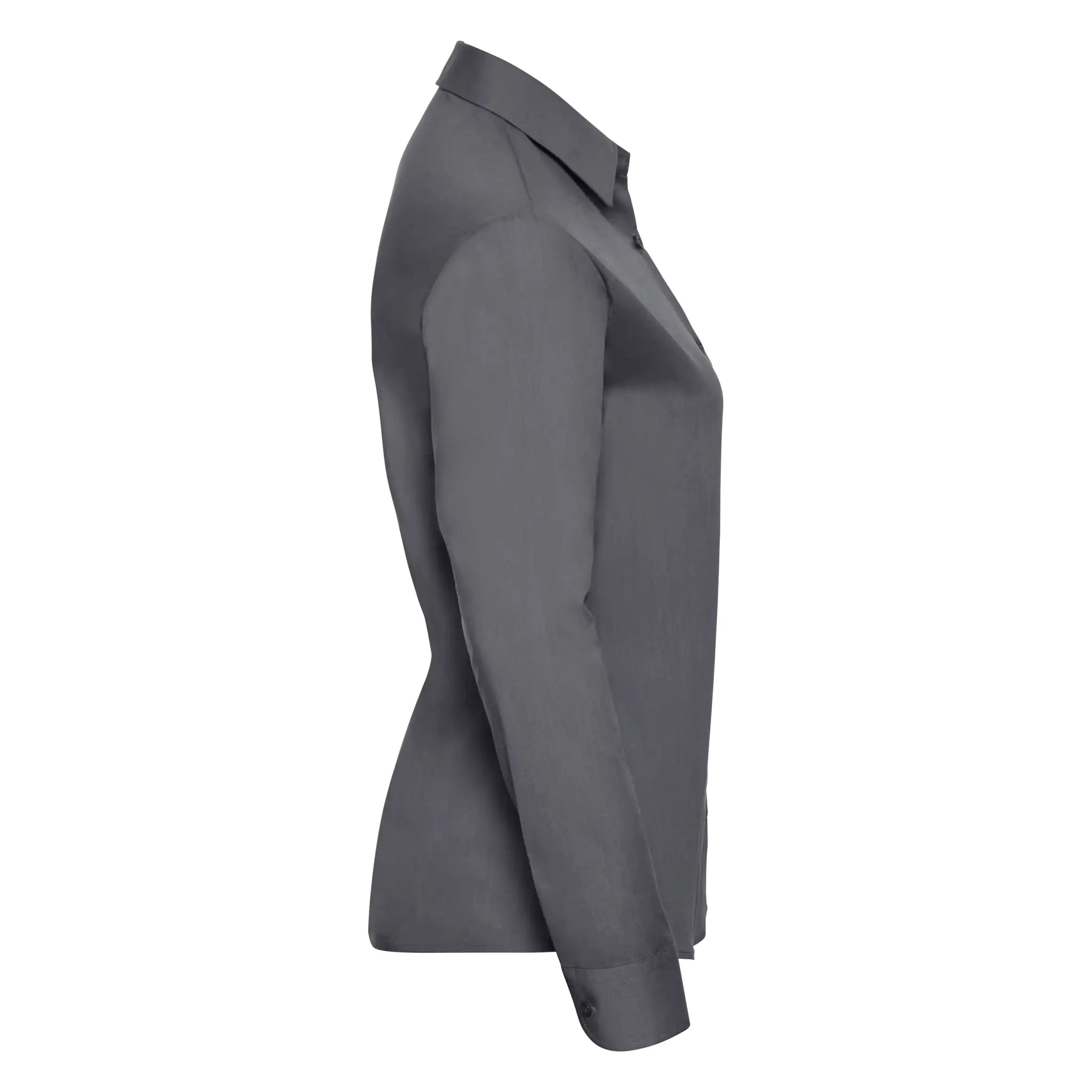 all-groups Women's Long Sleeve Classic Polycotton Poplin Shirt