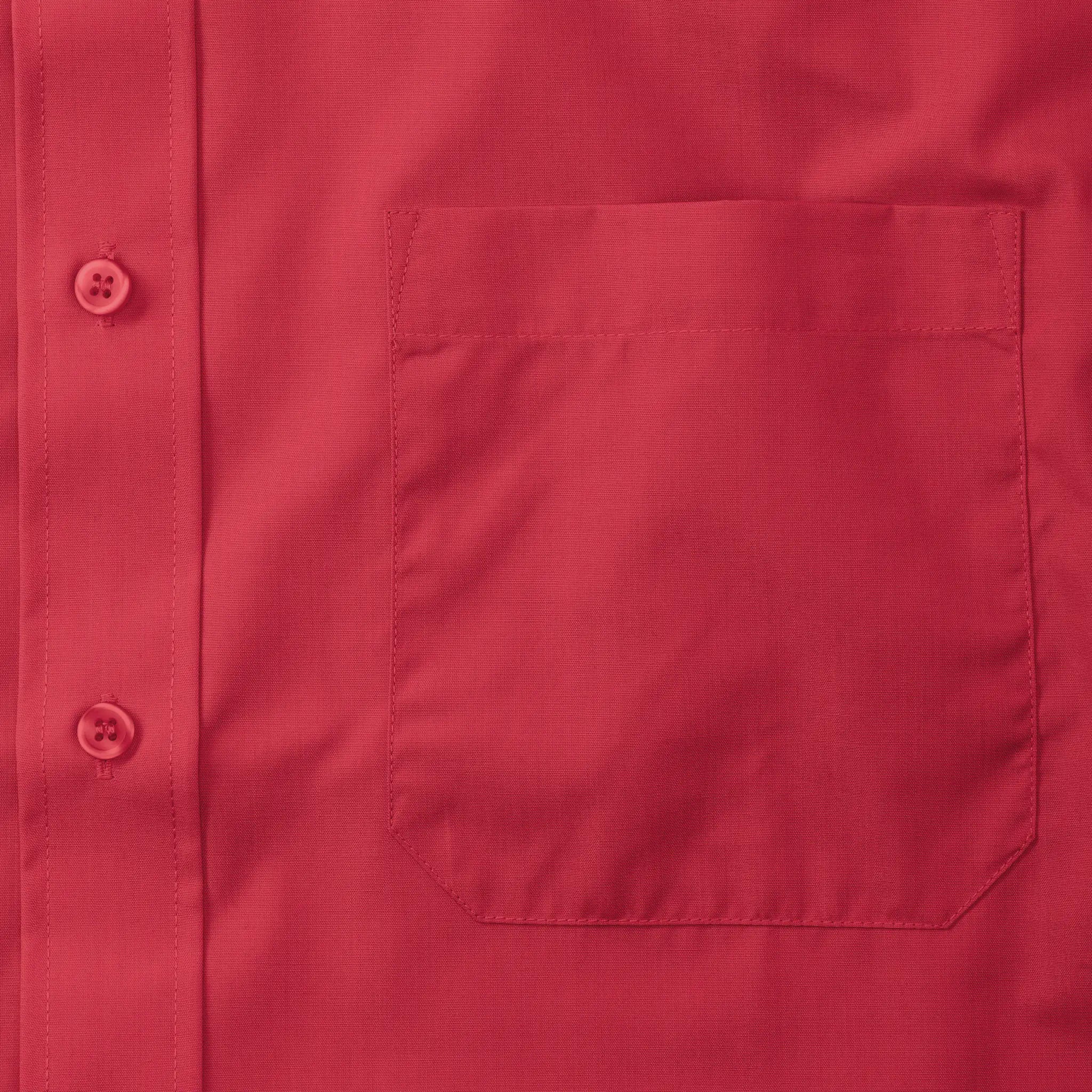 all-groups Men's Short Sleeve Classic Polycotton Poplin Shirt