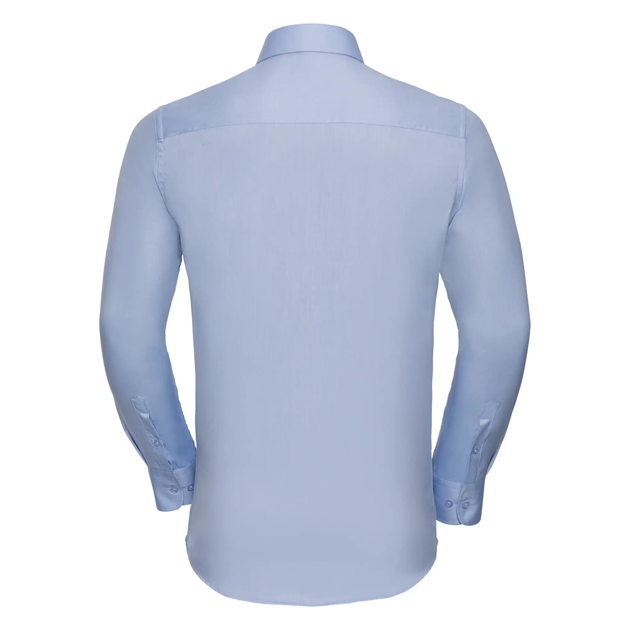 all-groups Men's Long Sleeve Tailored Herringbone Shirt