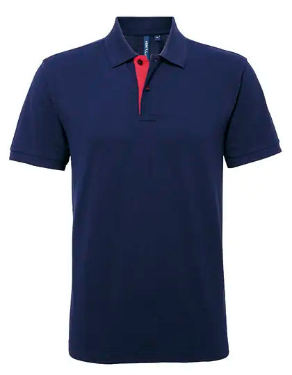 Men's Classic Fit Contrast Polo