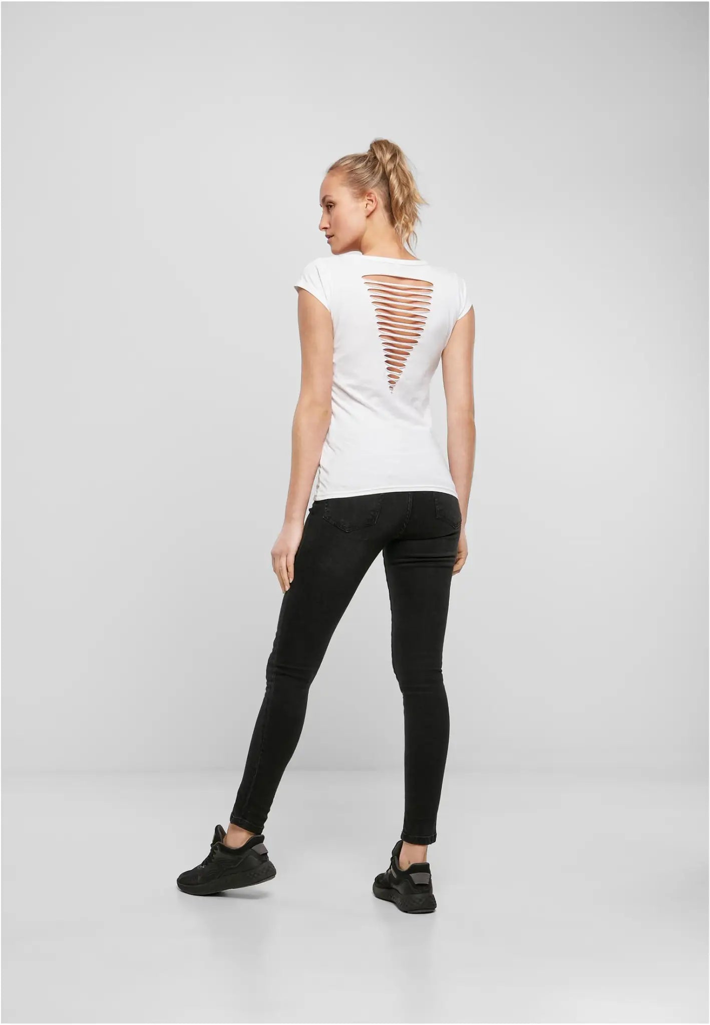 all-groups Women's Back Cut Tee