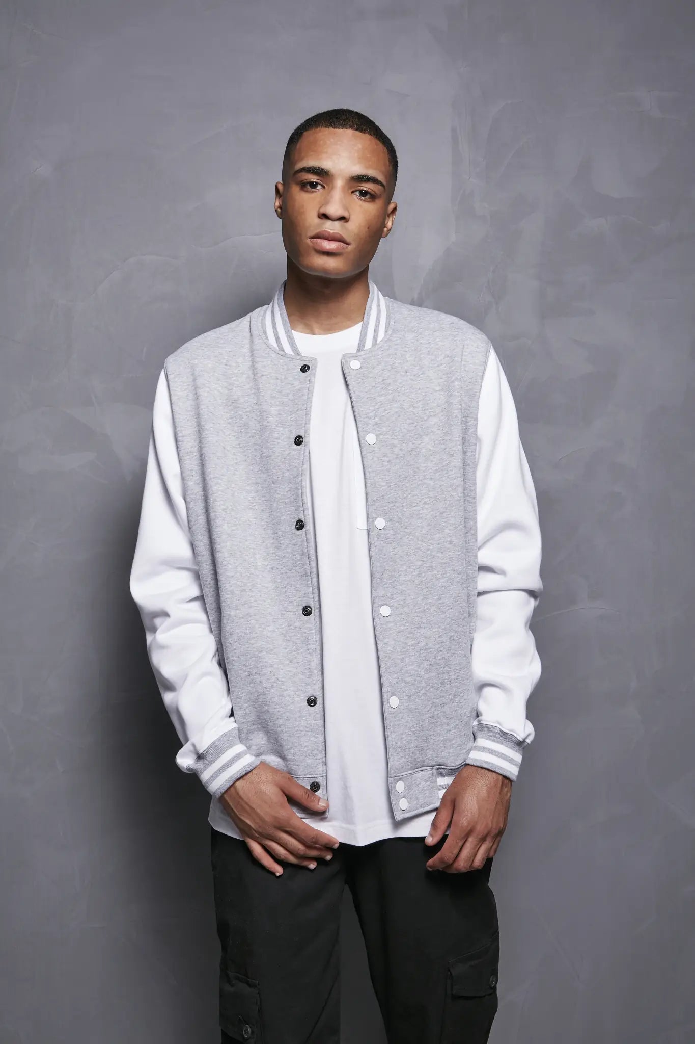 all-groups Men's Basic College Jacket