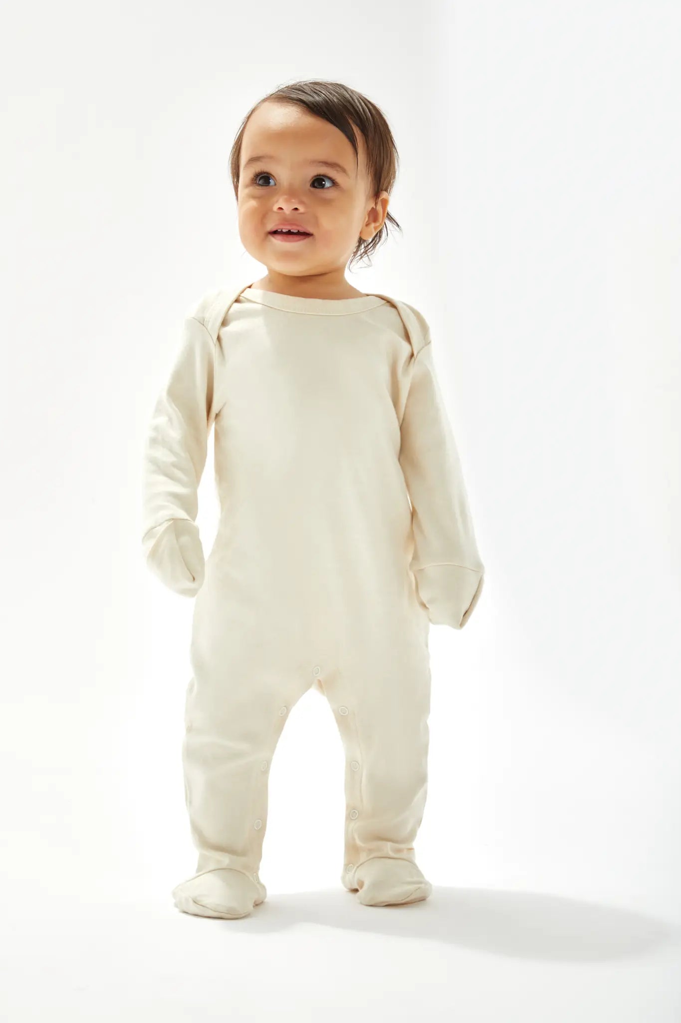 all-groups Kids' Baby Sleepsuit With Scratch Mitts