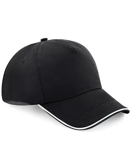 Authentic 5 Panel Cap Piped Peak