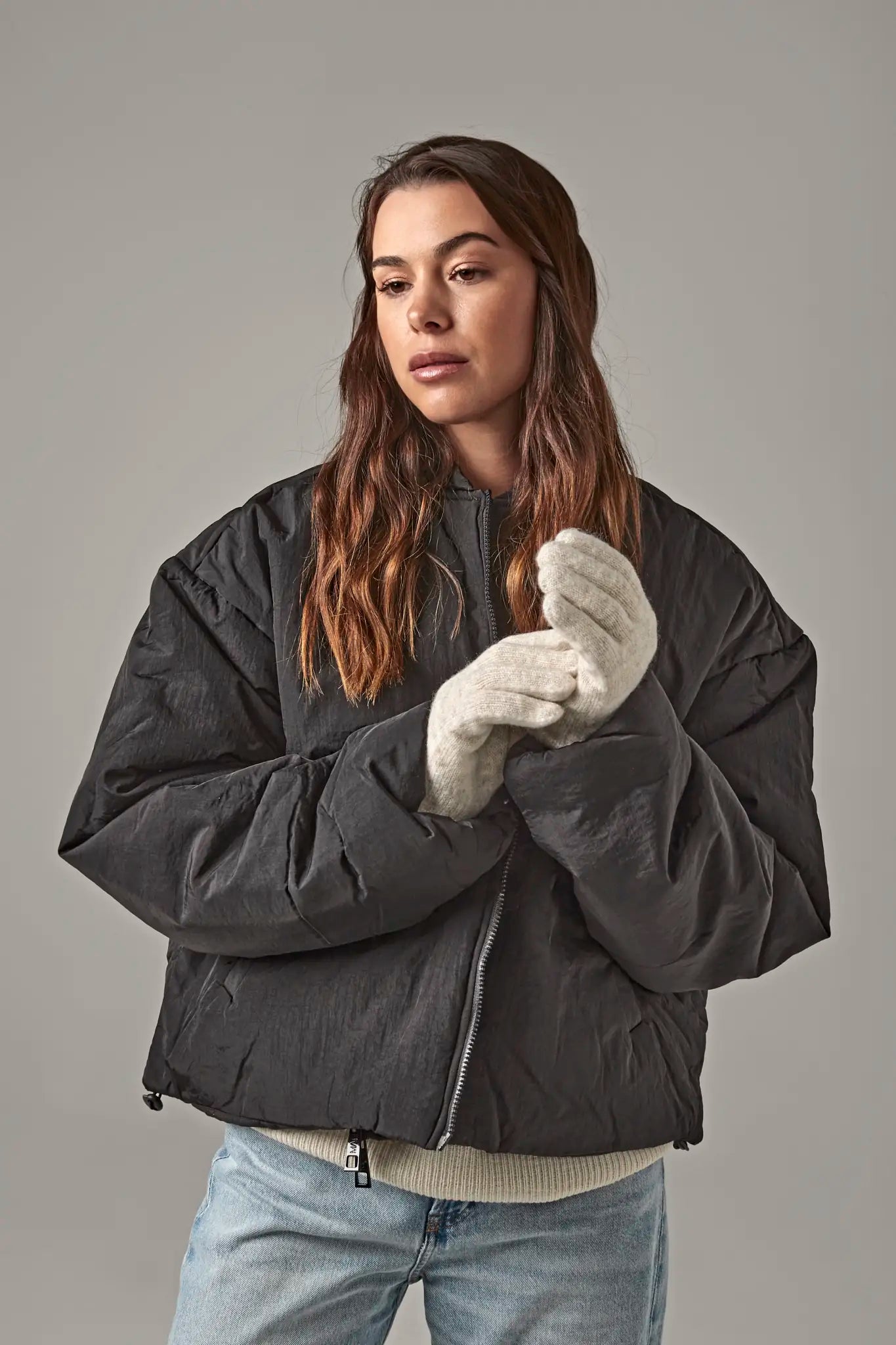 all-groups Cosy Ribbed Cuff Gloves