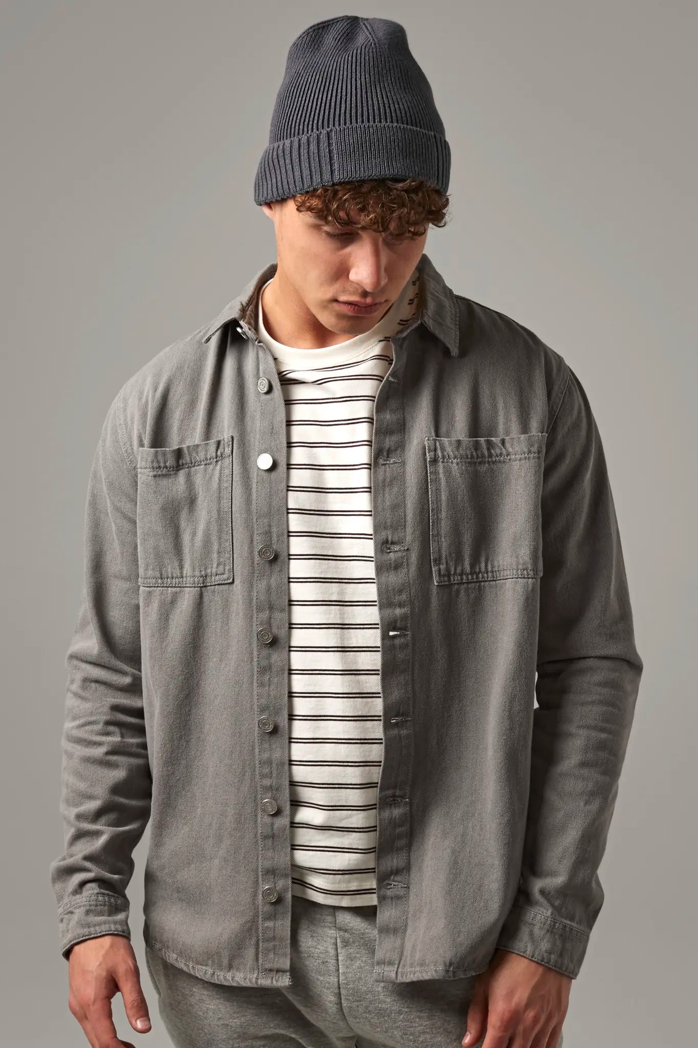 all-groups Organic Cotton Engineered Patch Beanie