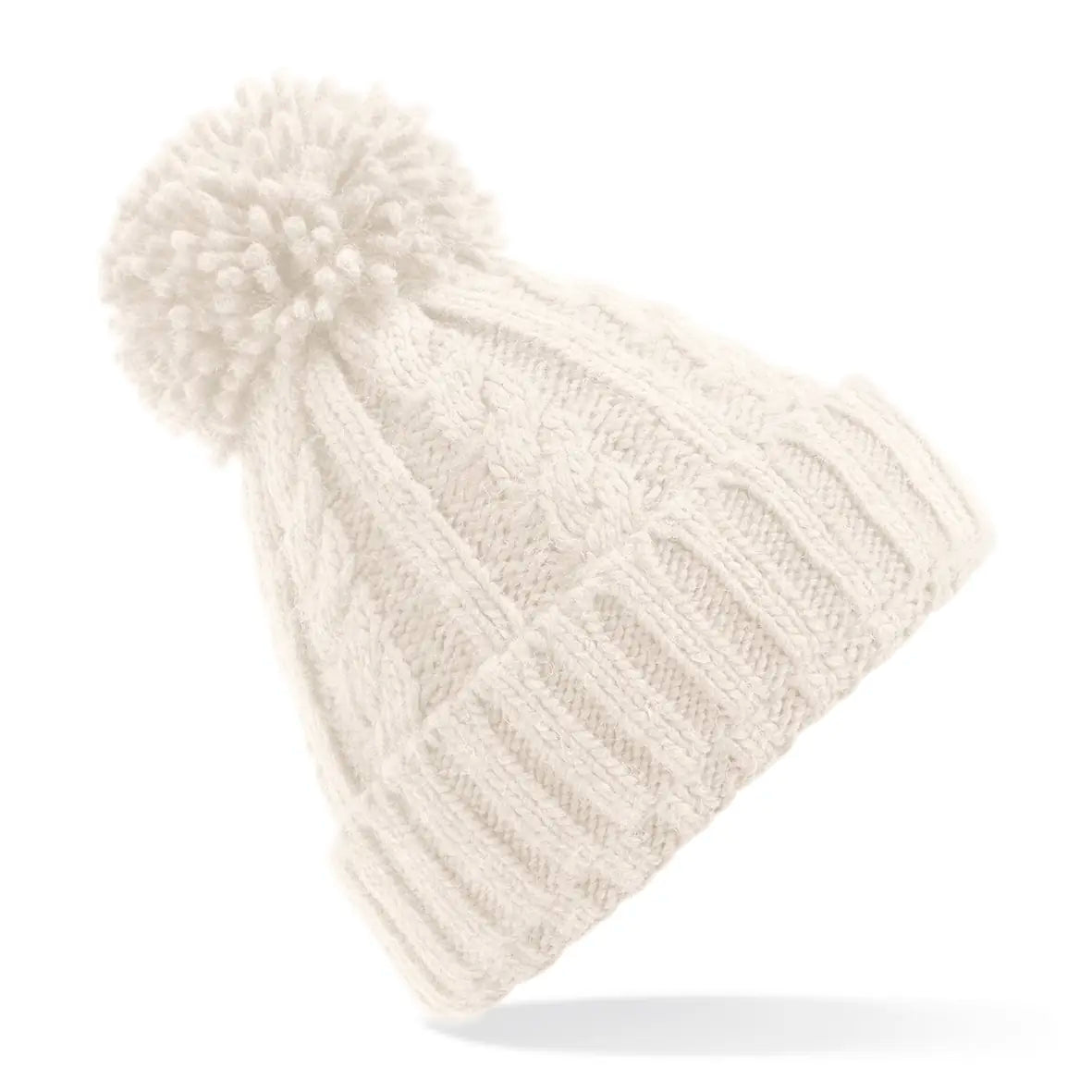 all-groups Cable Knit Melange Beanie