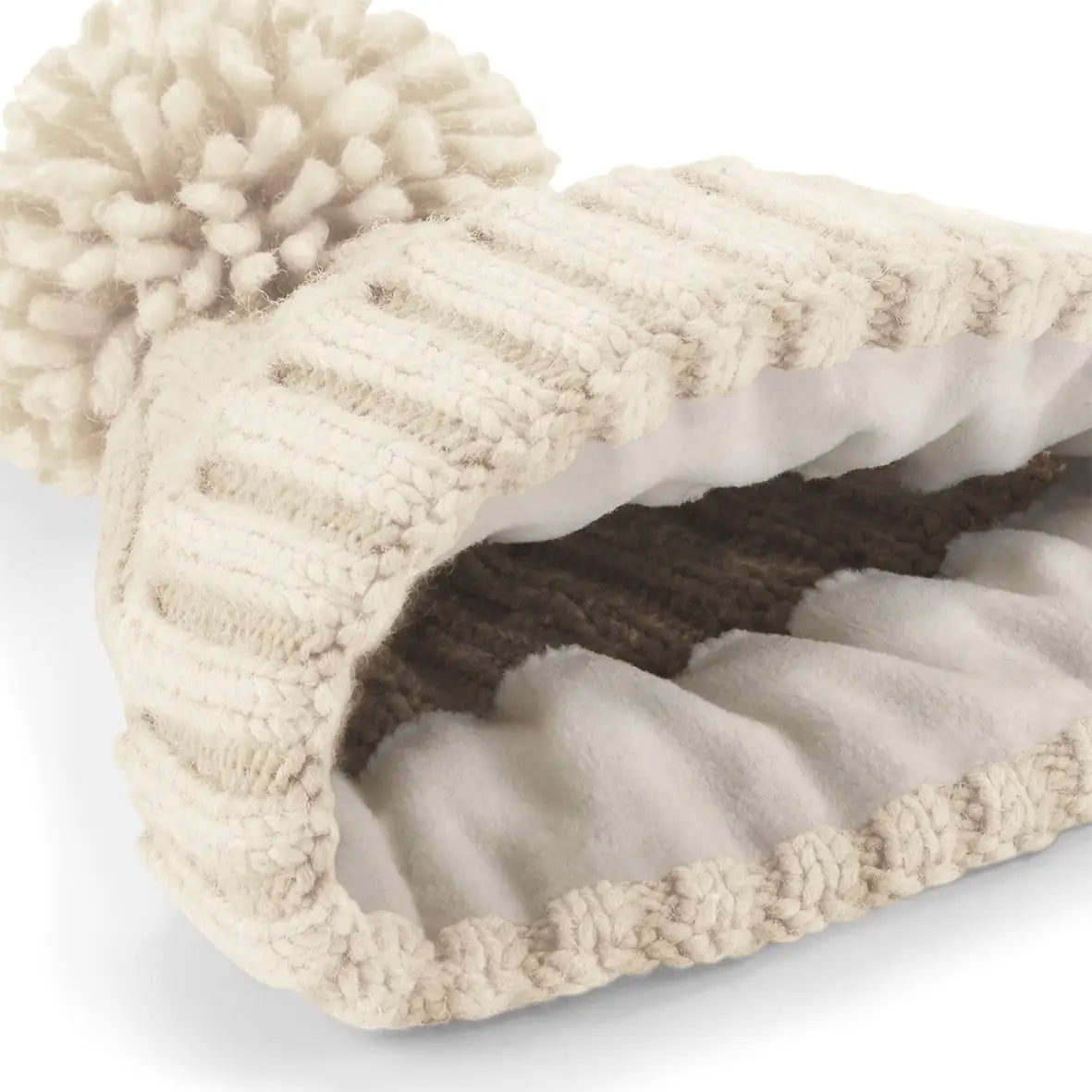 all-groups Cable Knit Melange Beanie