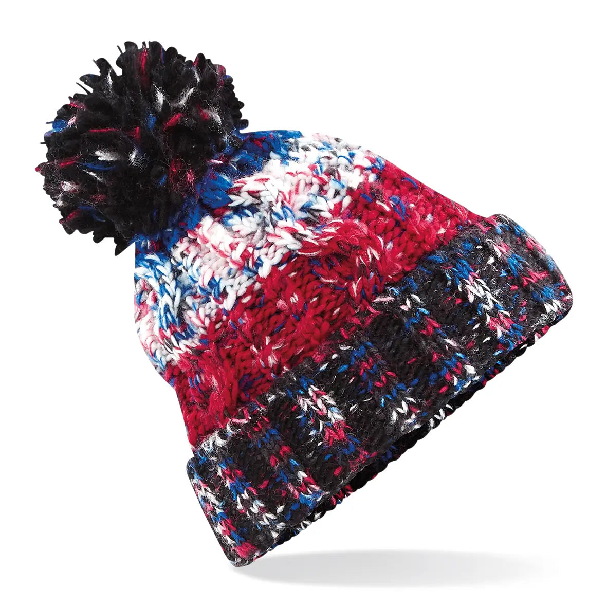 all-groups Corkscrew Pom Pom Beanie