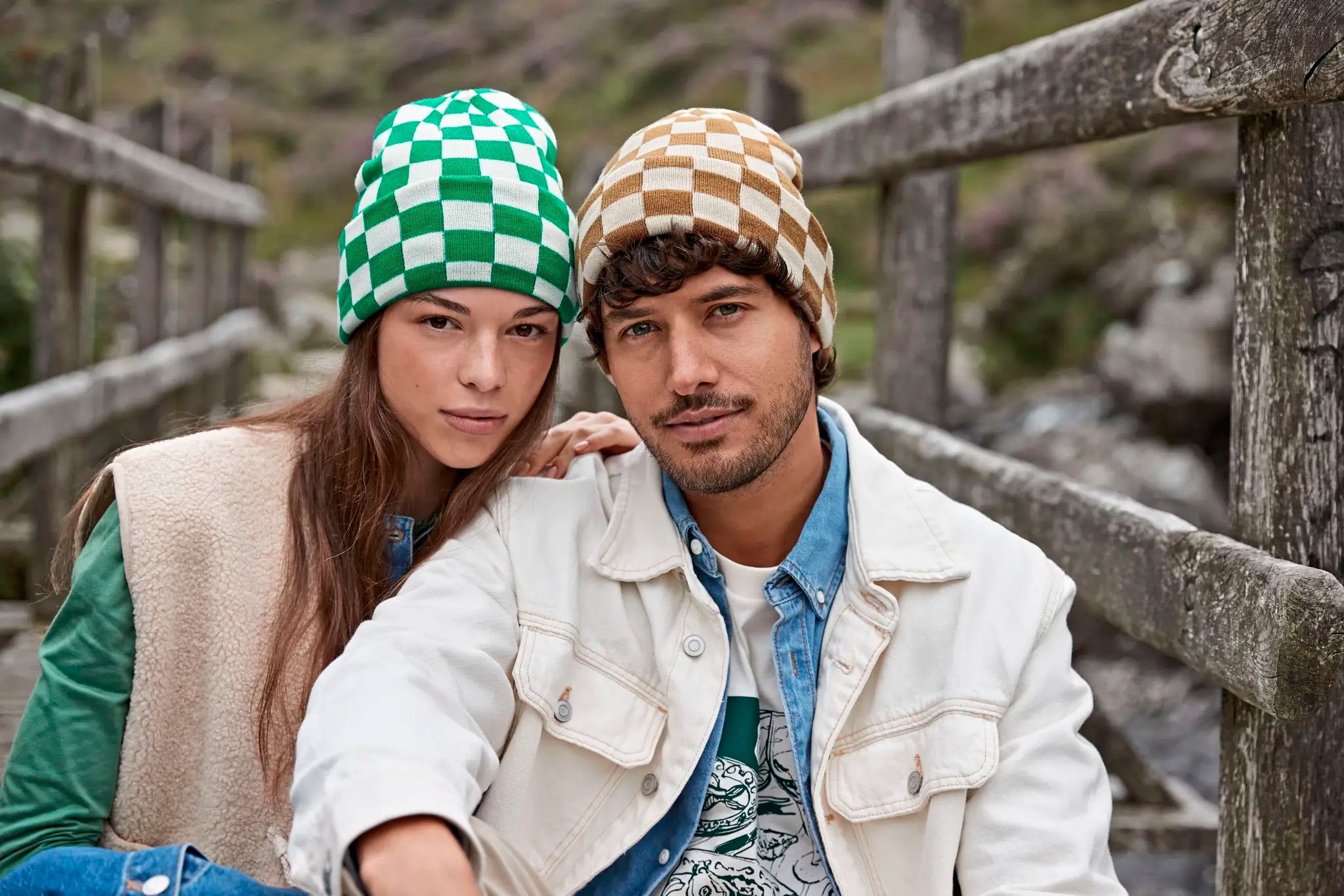 all-groups Checkerboard Beanie