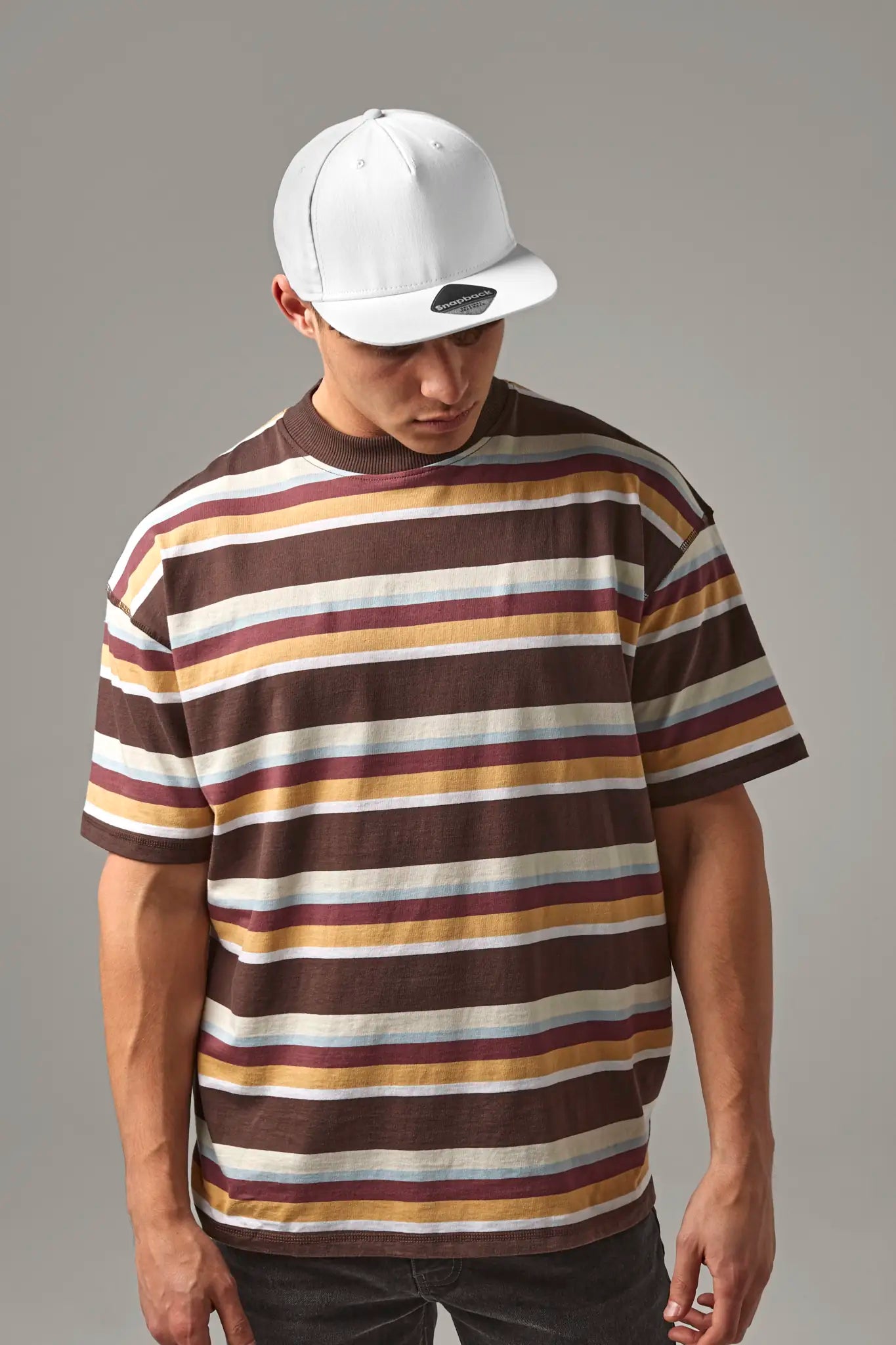 all-groups 5 Panel Snapback Rapper Cap