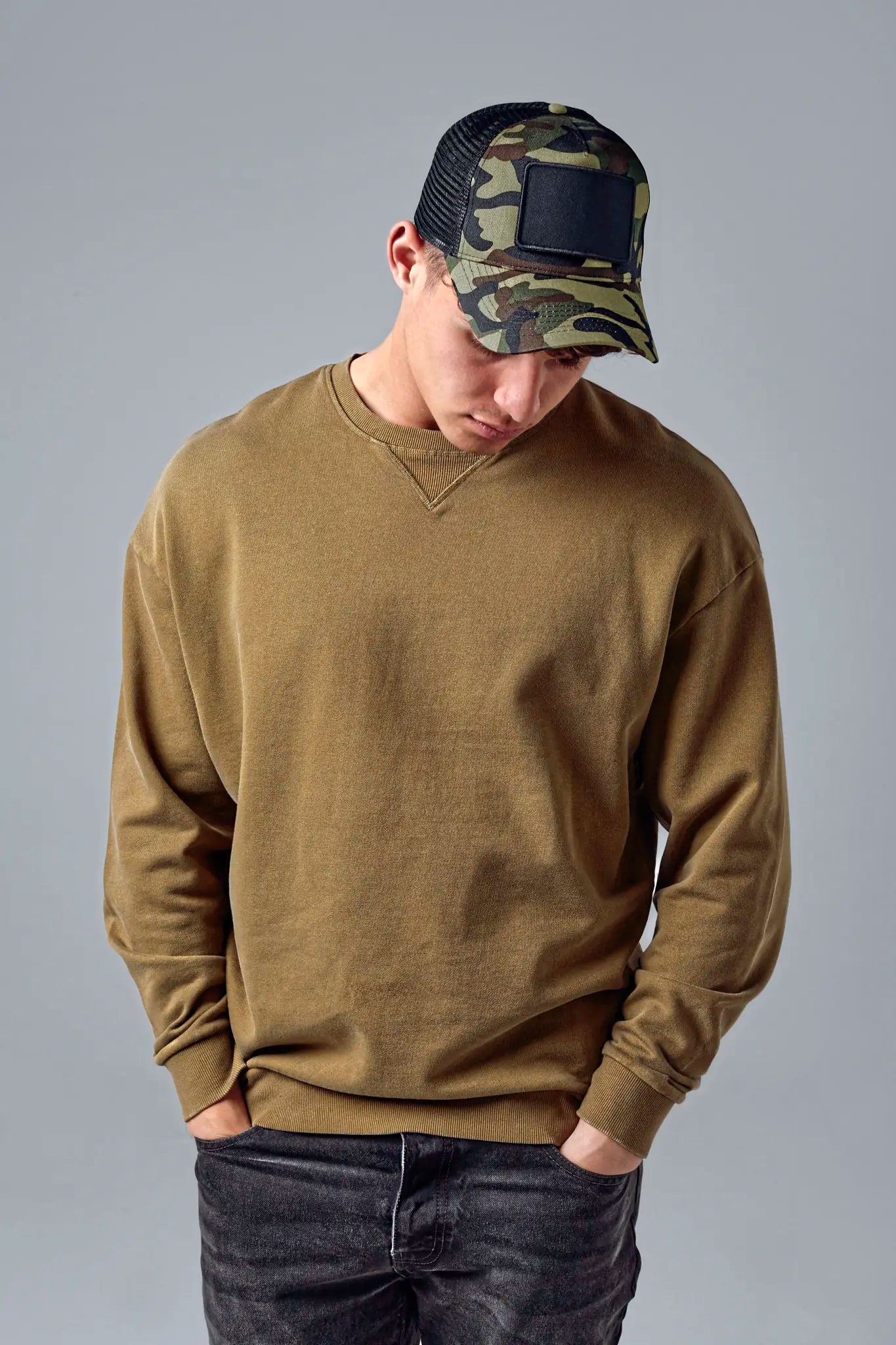 all-groups Removable Patch Snapback Trucker