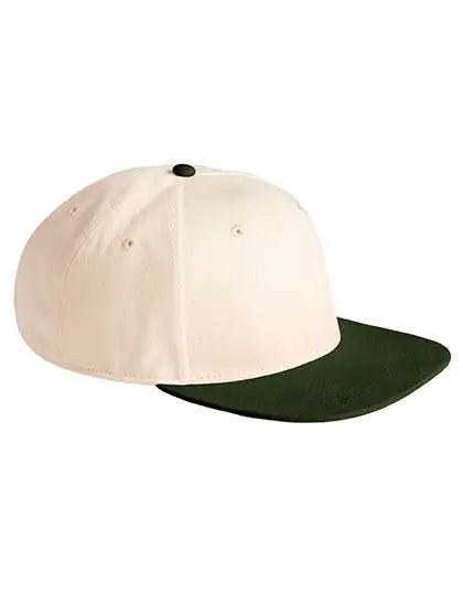 Contrast Flat Peak 6 Panel Cap