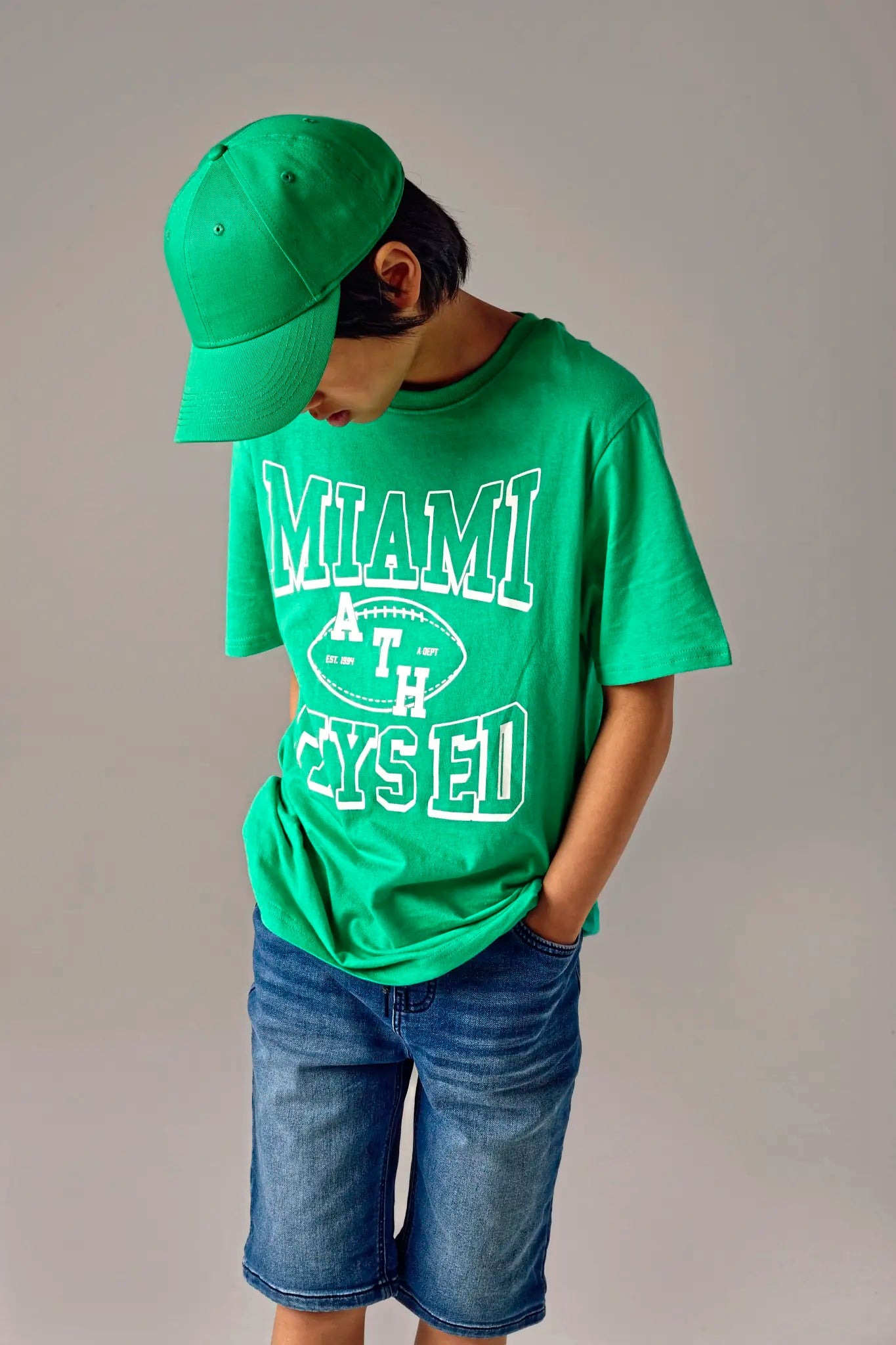 all-groups Kids' EarthAware Classic Organic Cotton 6 Panel Cap