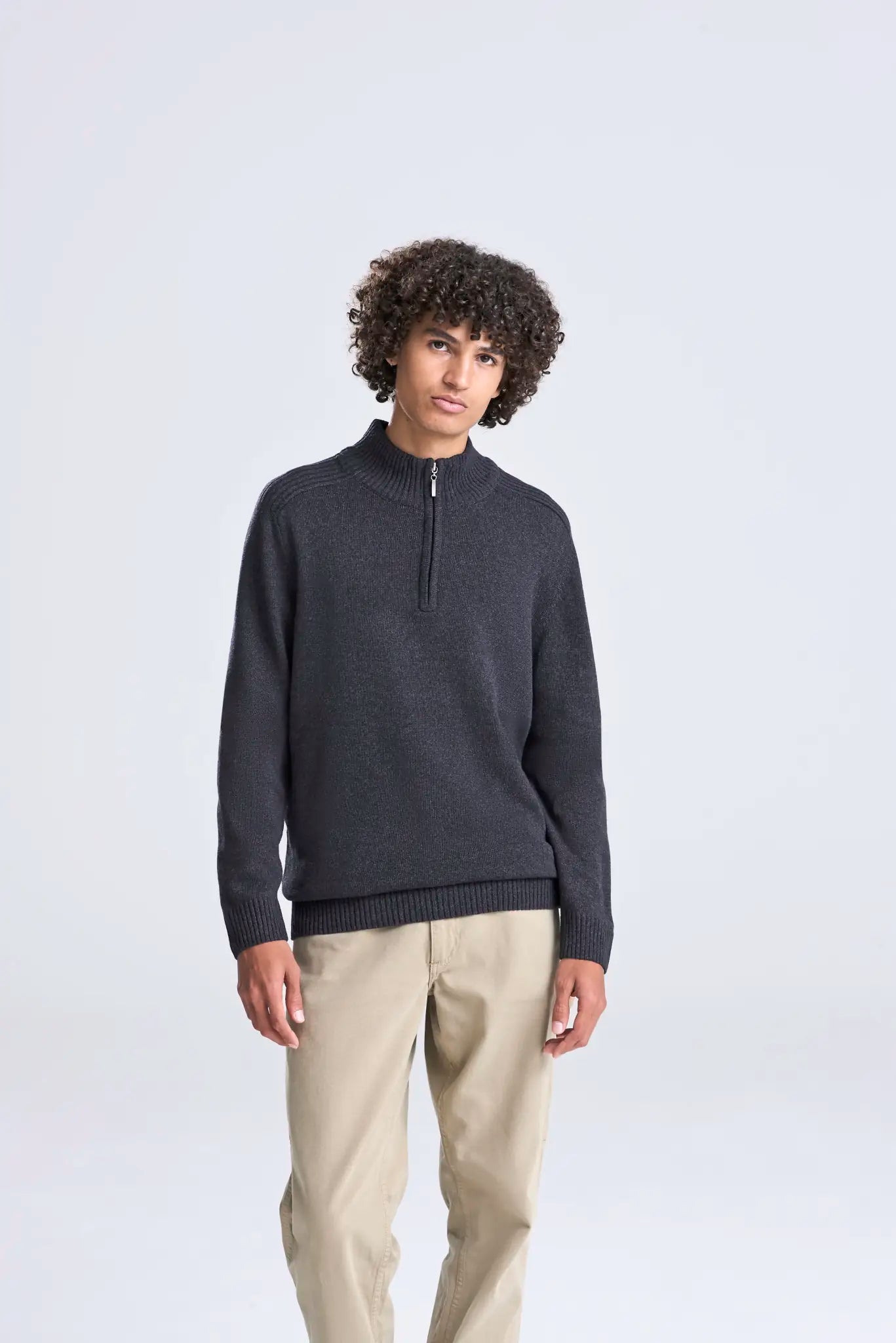 all-groups Unisex Wakhan 14 Zip Sustainable Sweater