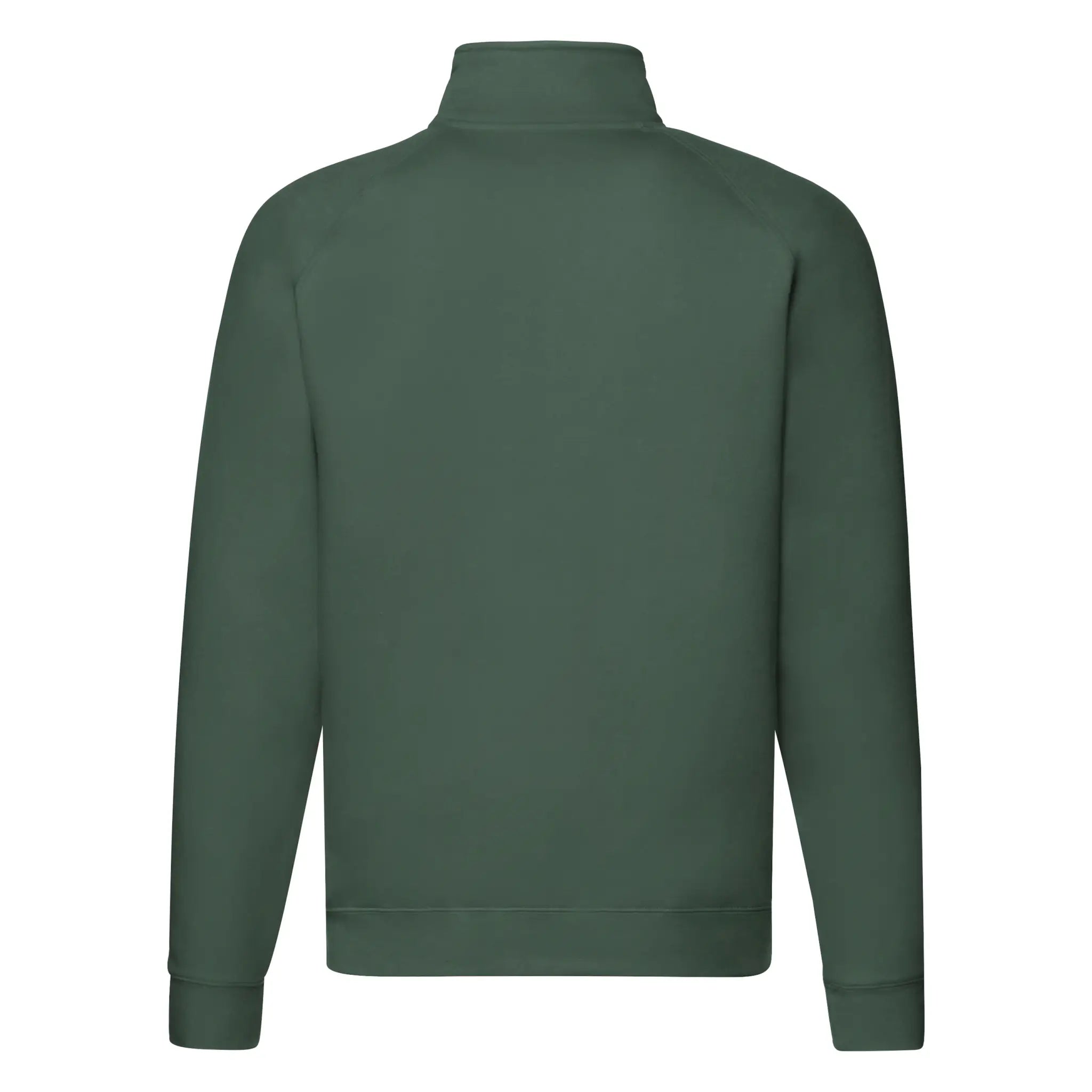 all-groups Men's Premium Zip Neck Raglan Sweatshirt
