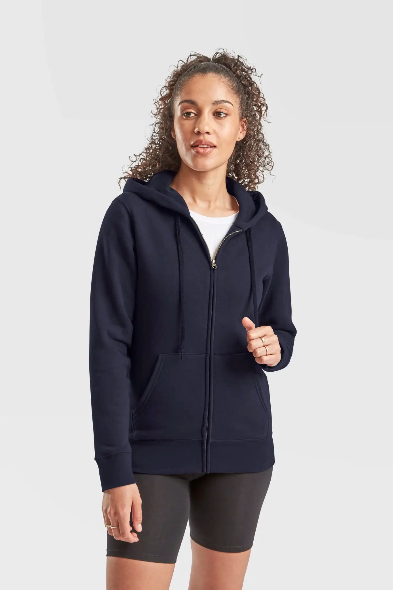 all-groups Women's Premium Hooded Sweat Jacket