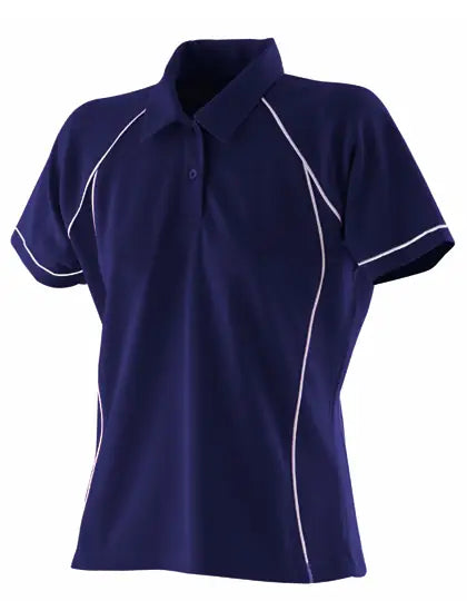 Women's Piped Performance Polo