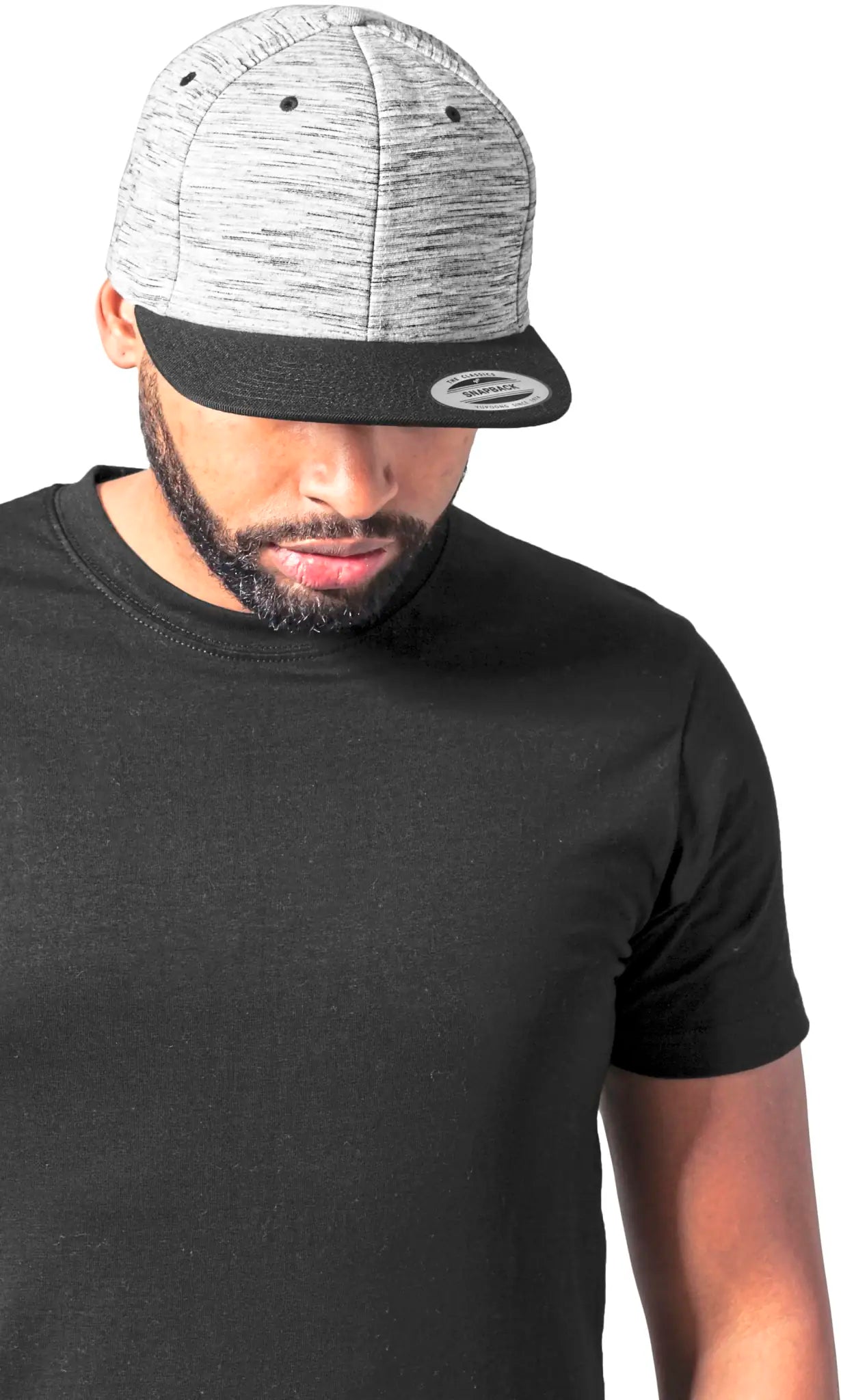all-groups Stripes Melange Crown Snapback