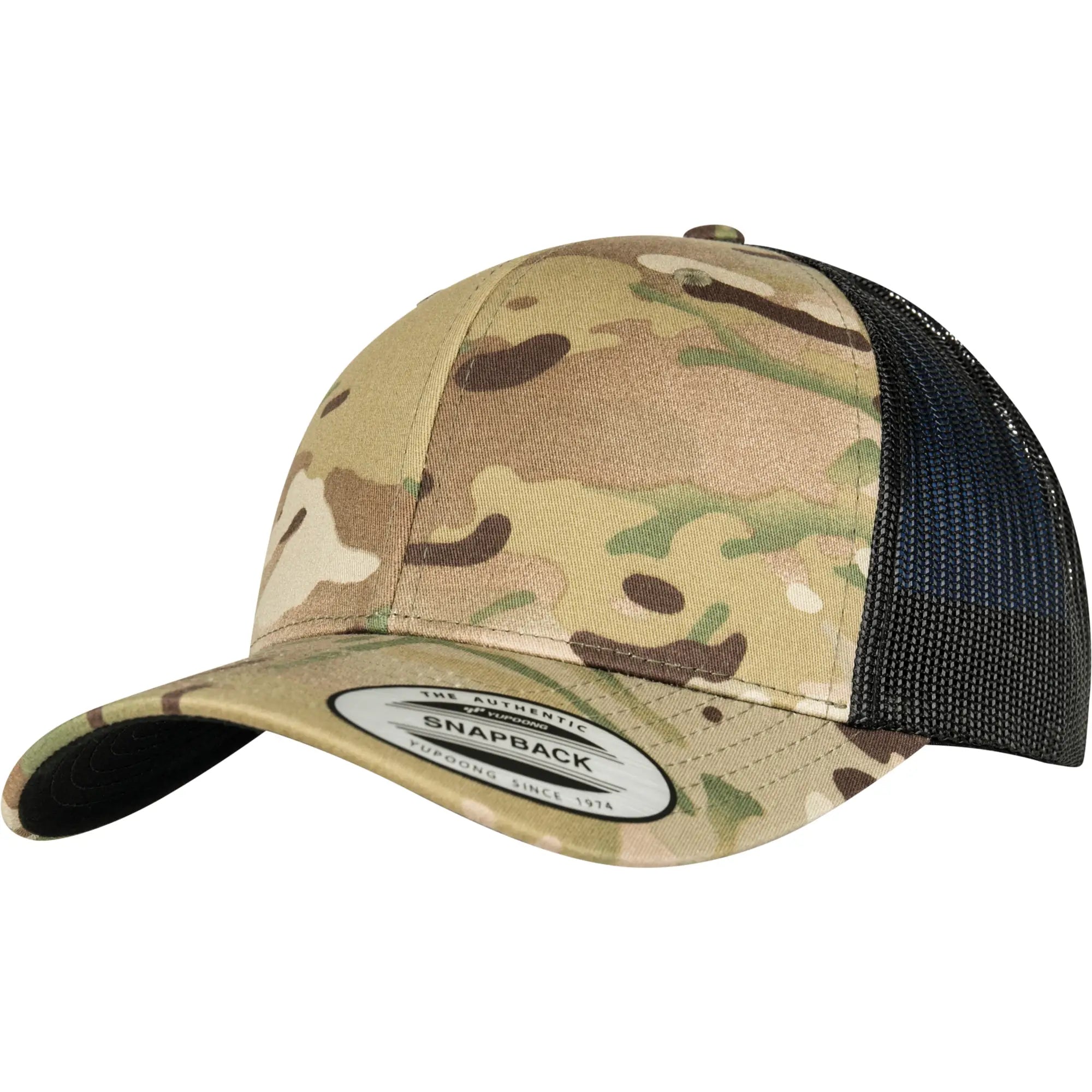 all-groups Retro Trucker Multicam Cap