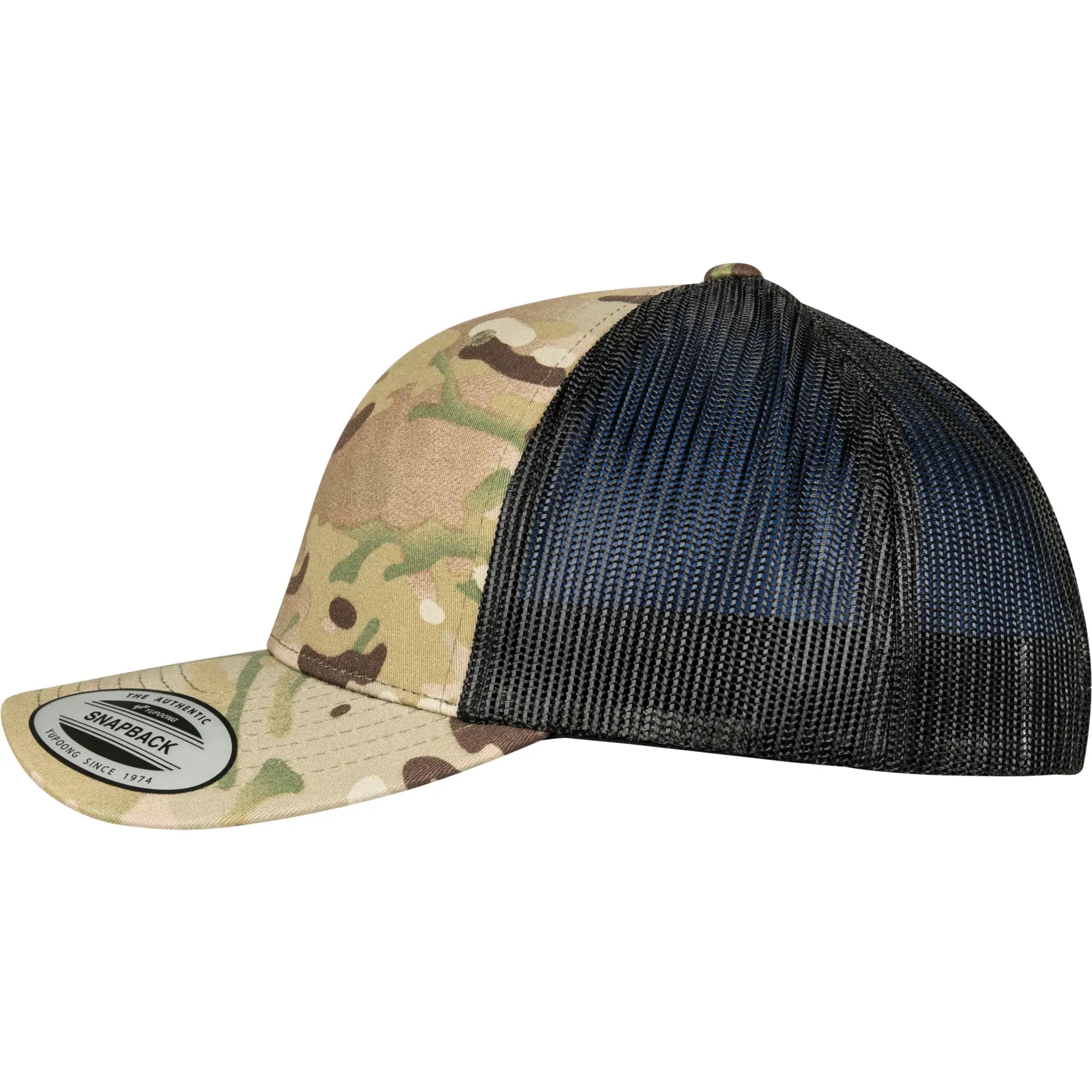 all-groups Retro Trucker Multicam Cap