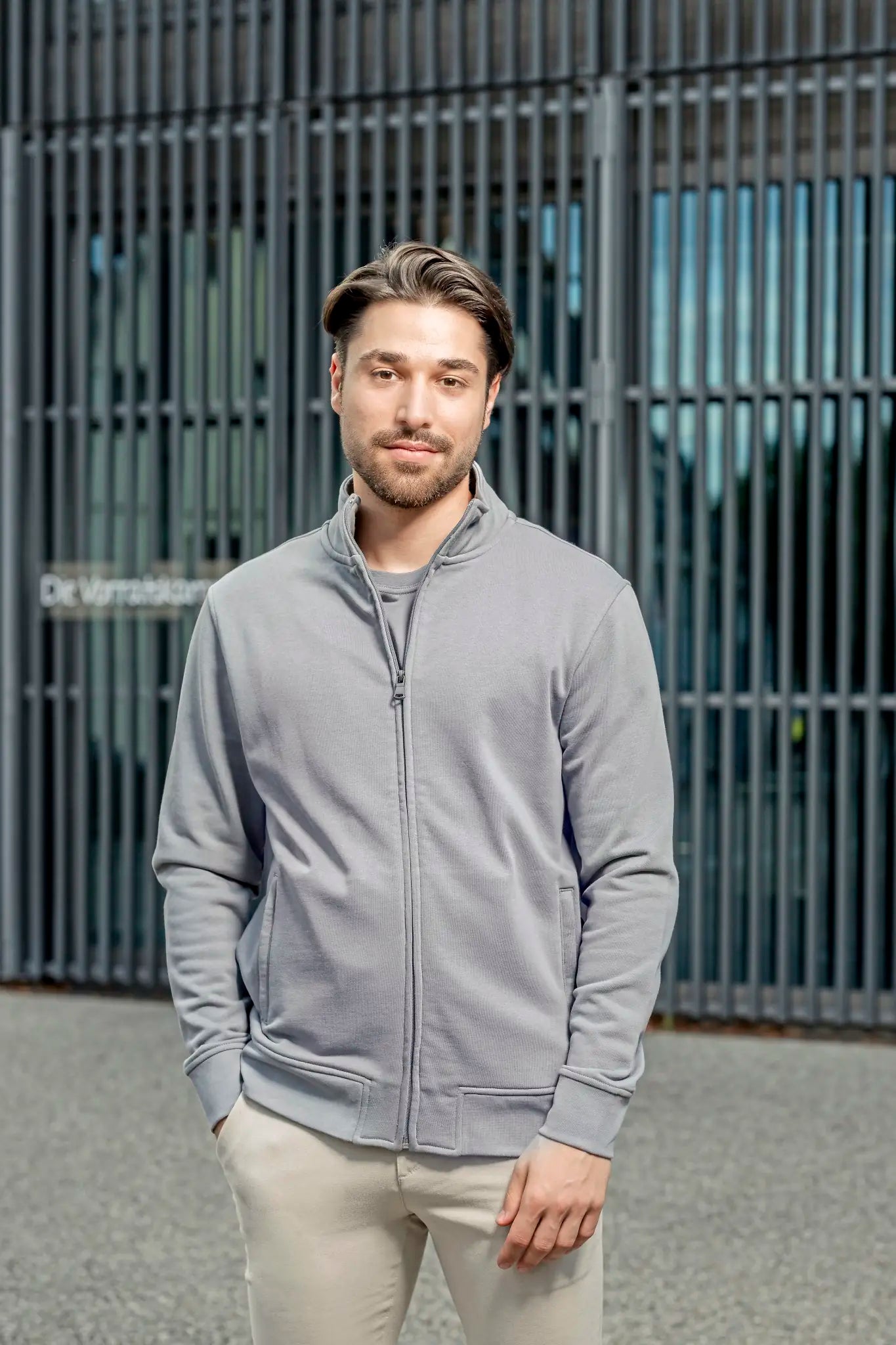 all-groups Men's Premium Full Zip Sweatshirt Jacket