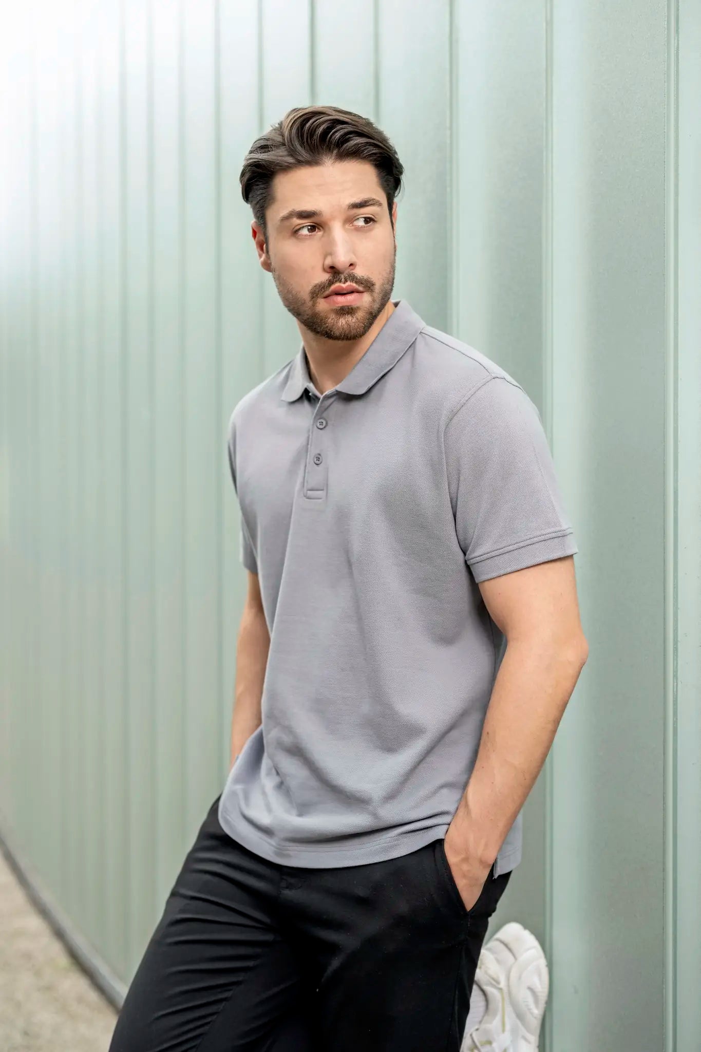 all-groups Men's Heavy Polo