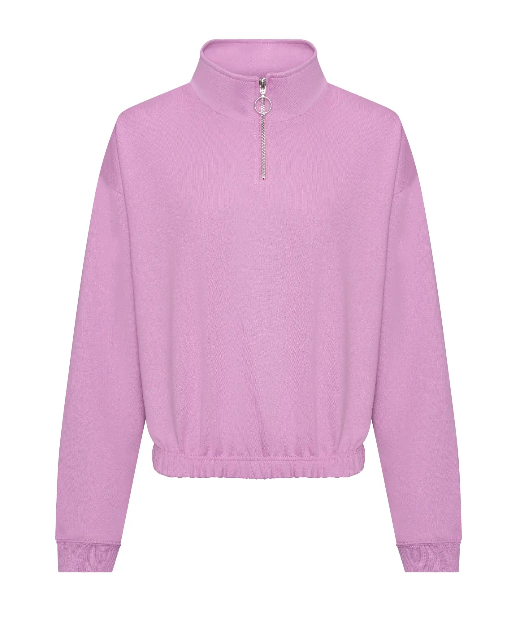 all-groups Women's Cropped 14 Zip Sweatshirt