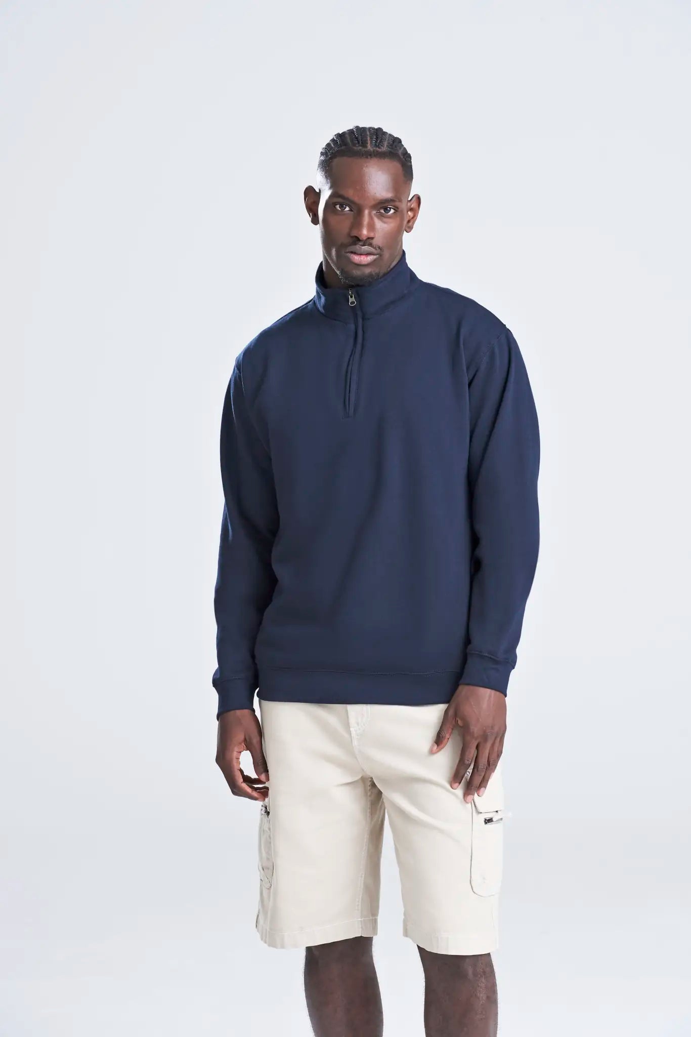 all-groups Men's Sophomore 14 Zip Sweatshirt