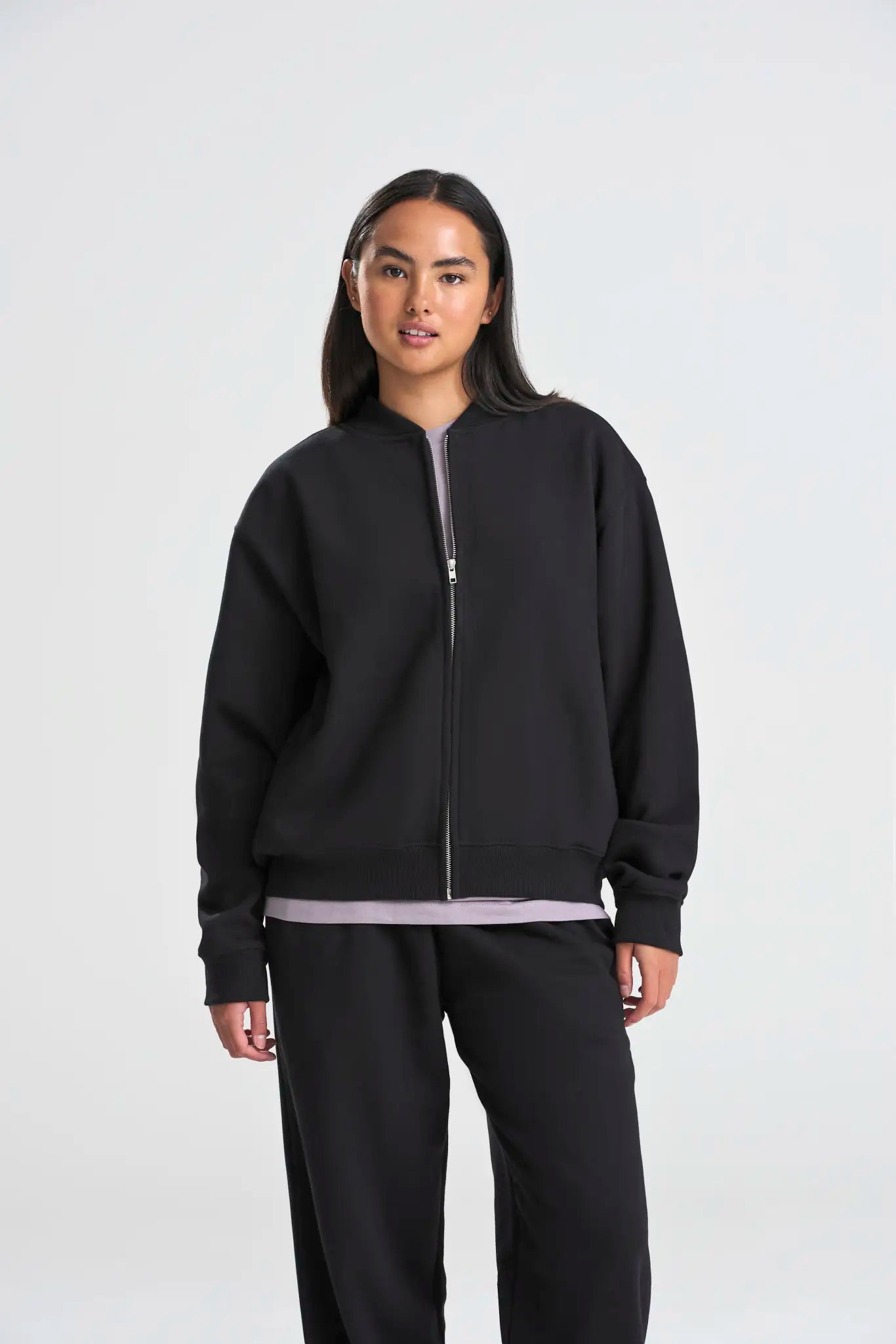 all-groups Men's Signature Heavyweight Bomber Sweatshirt