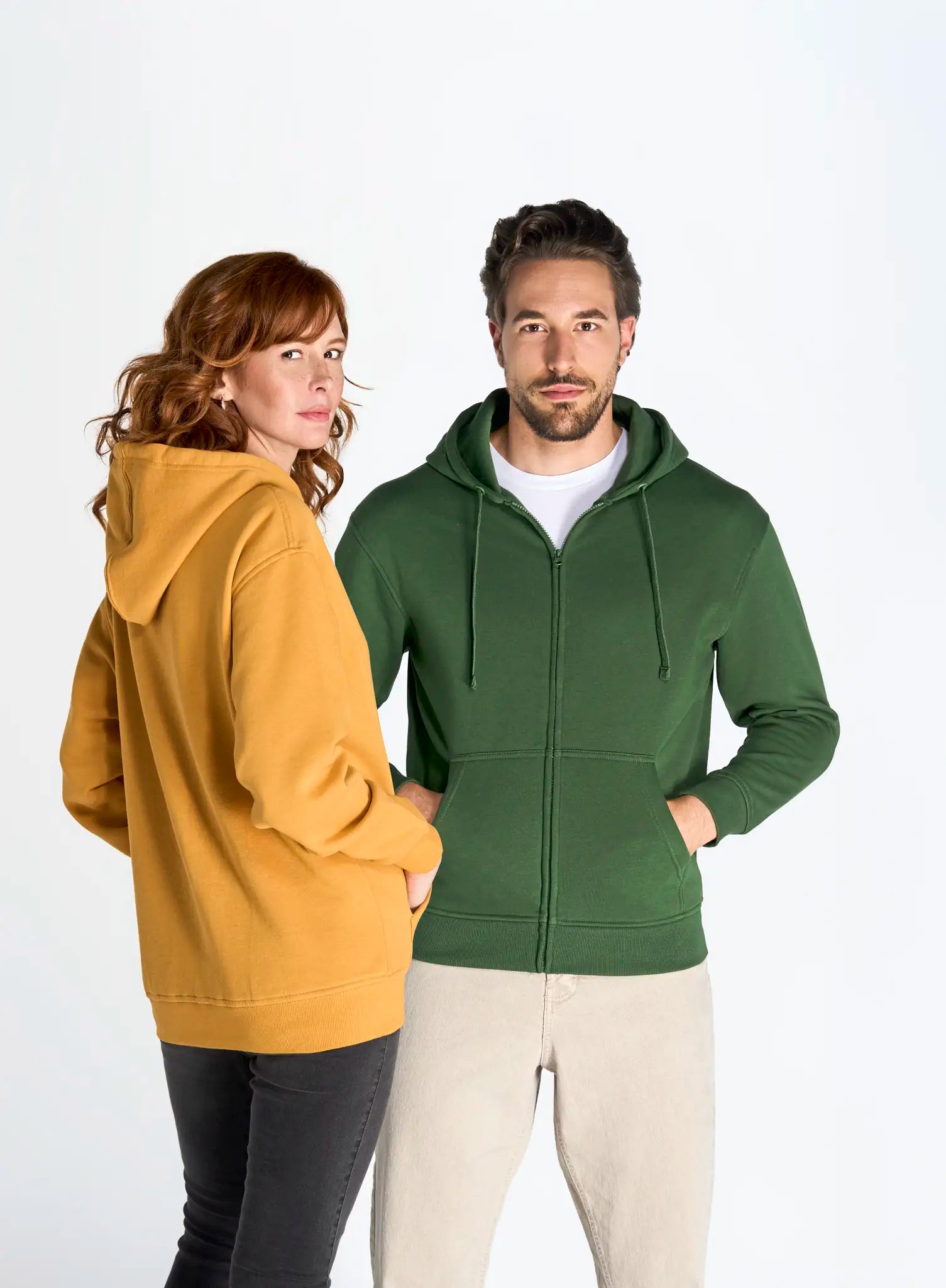 all-groups Men's Zipped Hooded Sweater