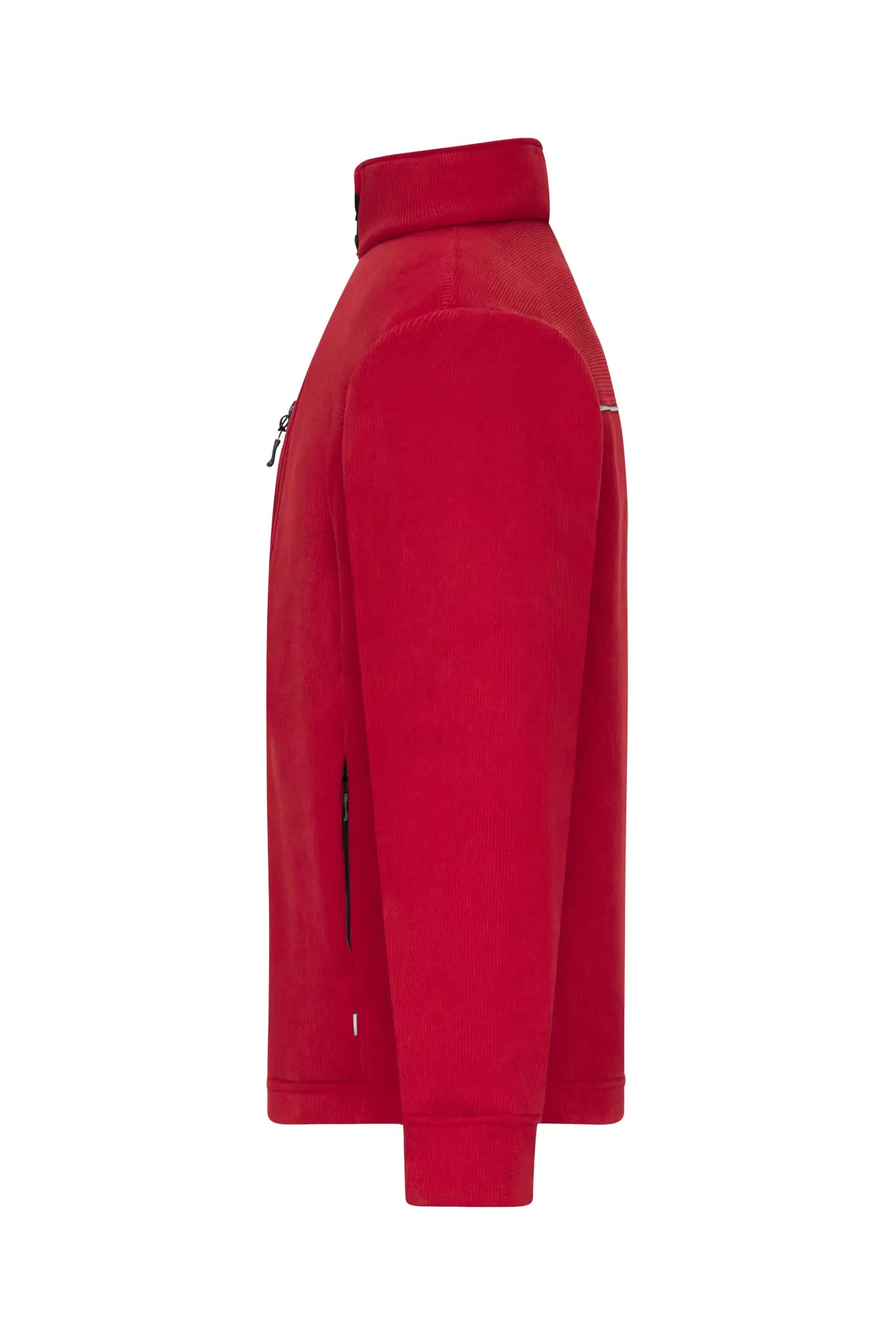 all-groups Unisex Fleece Jacket Corduroy Look