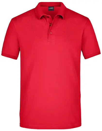 Men's Elastic Polo Piqué