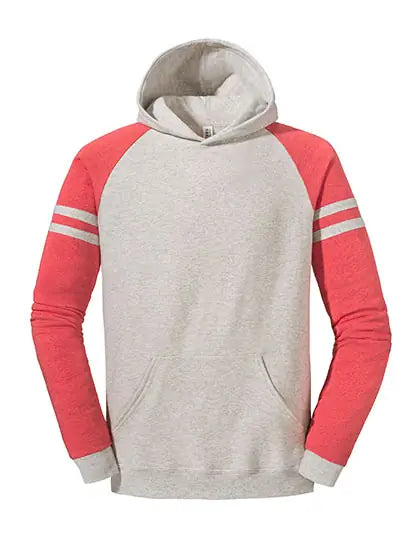 Unisex Nublend Varsity Colour Block Hooded Sweatshirt