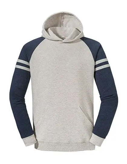 Unisex Nublend Varsity Colour Block Hooded Sweatshirt