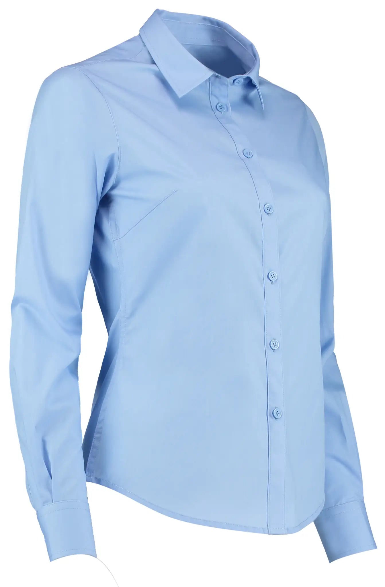 all-groups Women's Tailored Fit Poplin Shirt Long Sleeve