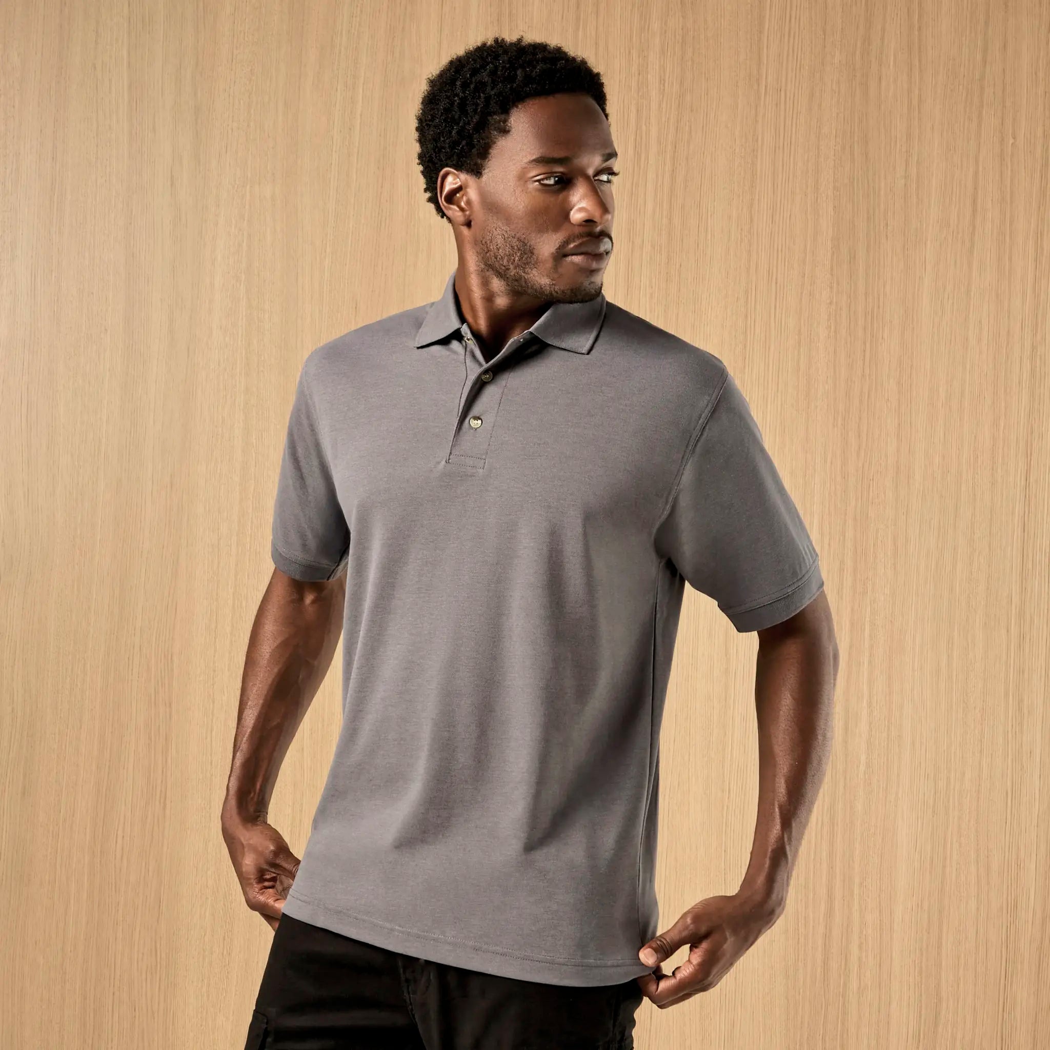 all-groups Men's Classic Fit Workwear Superwash 60 Polo