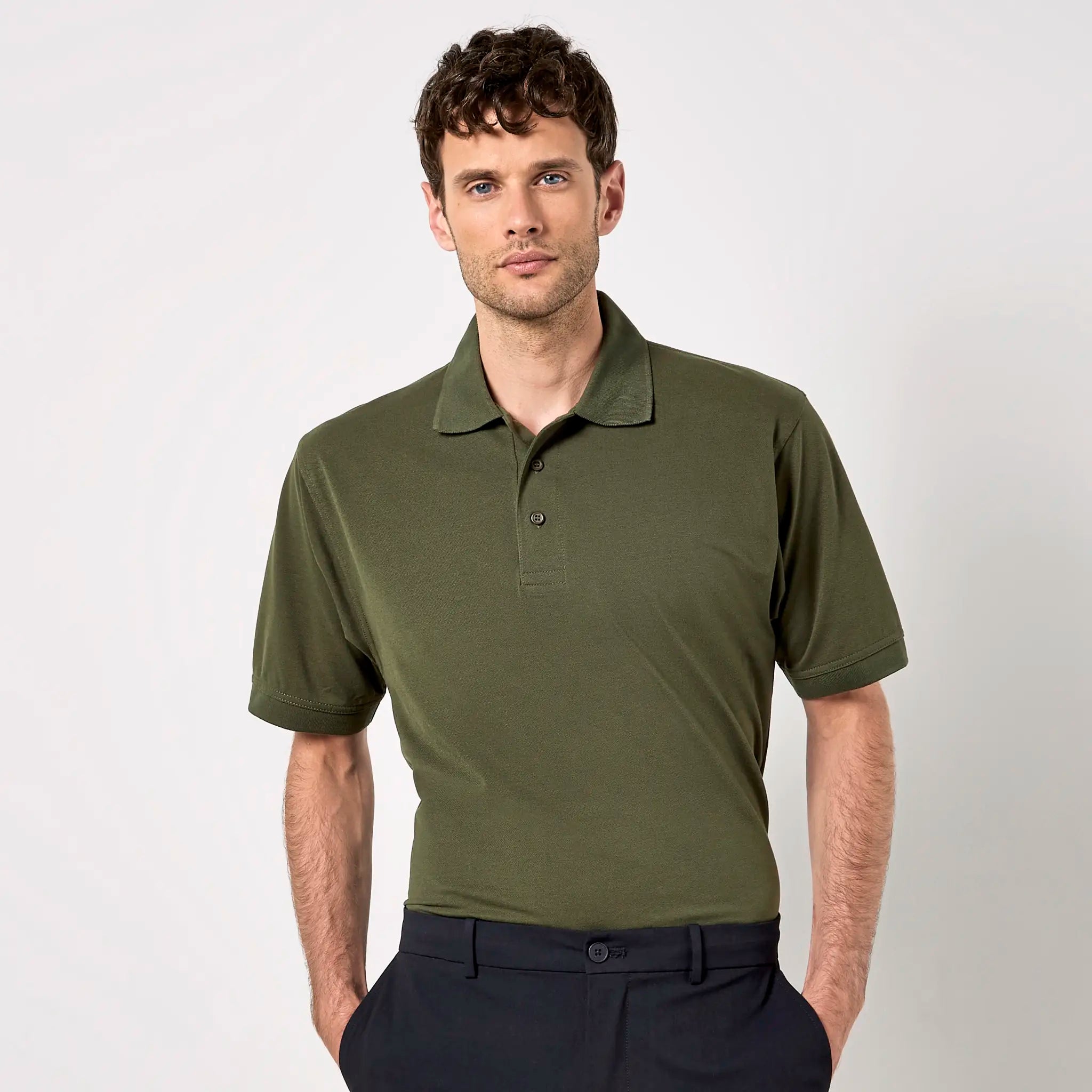 all-groups Men's Classic Fit Klassic Superwash 60 Polo