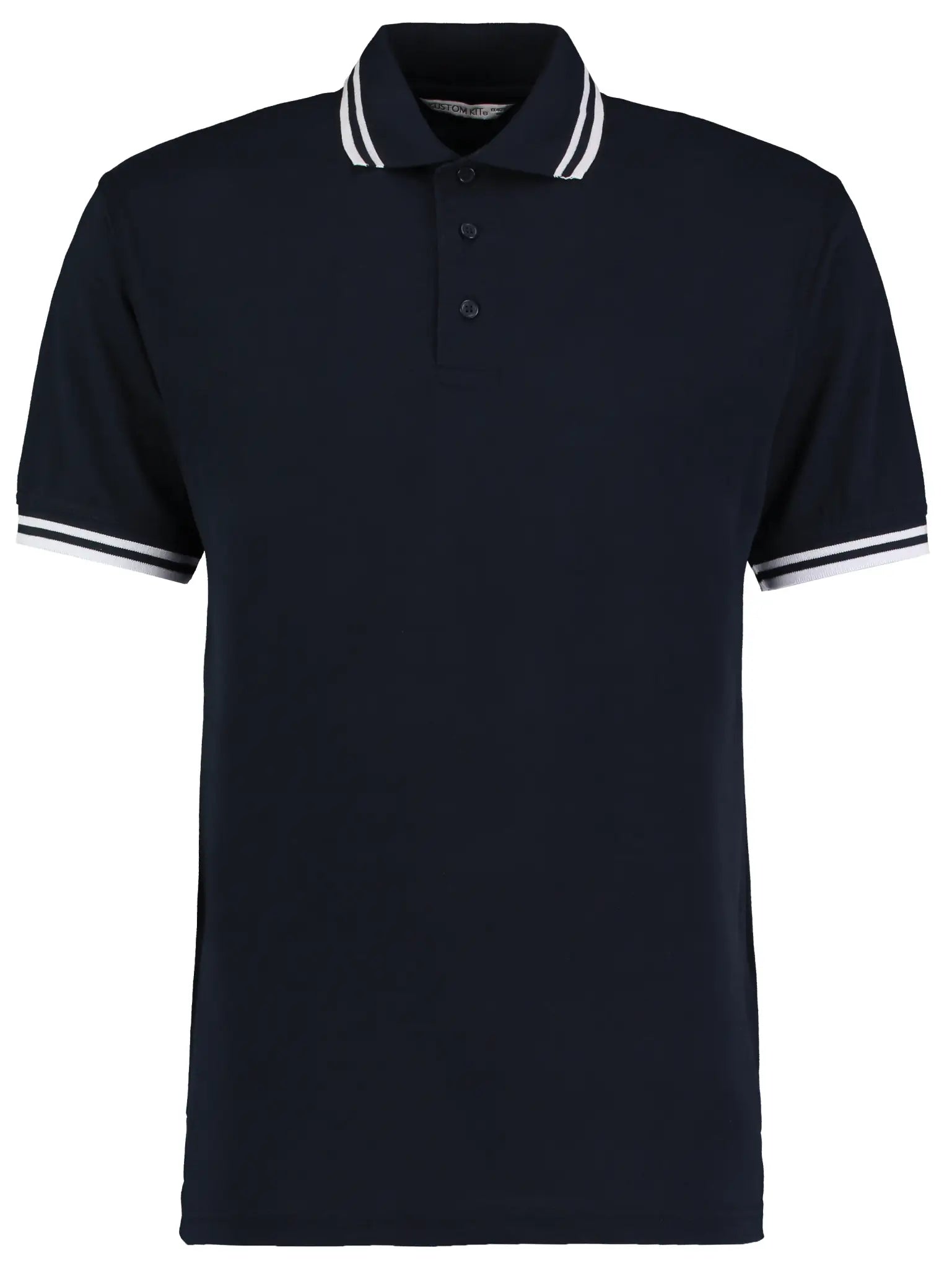 all-groups Men's Classic Fit Superwash 60 Tipped Collar Polo