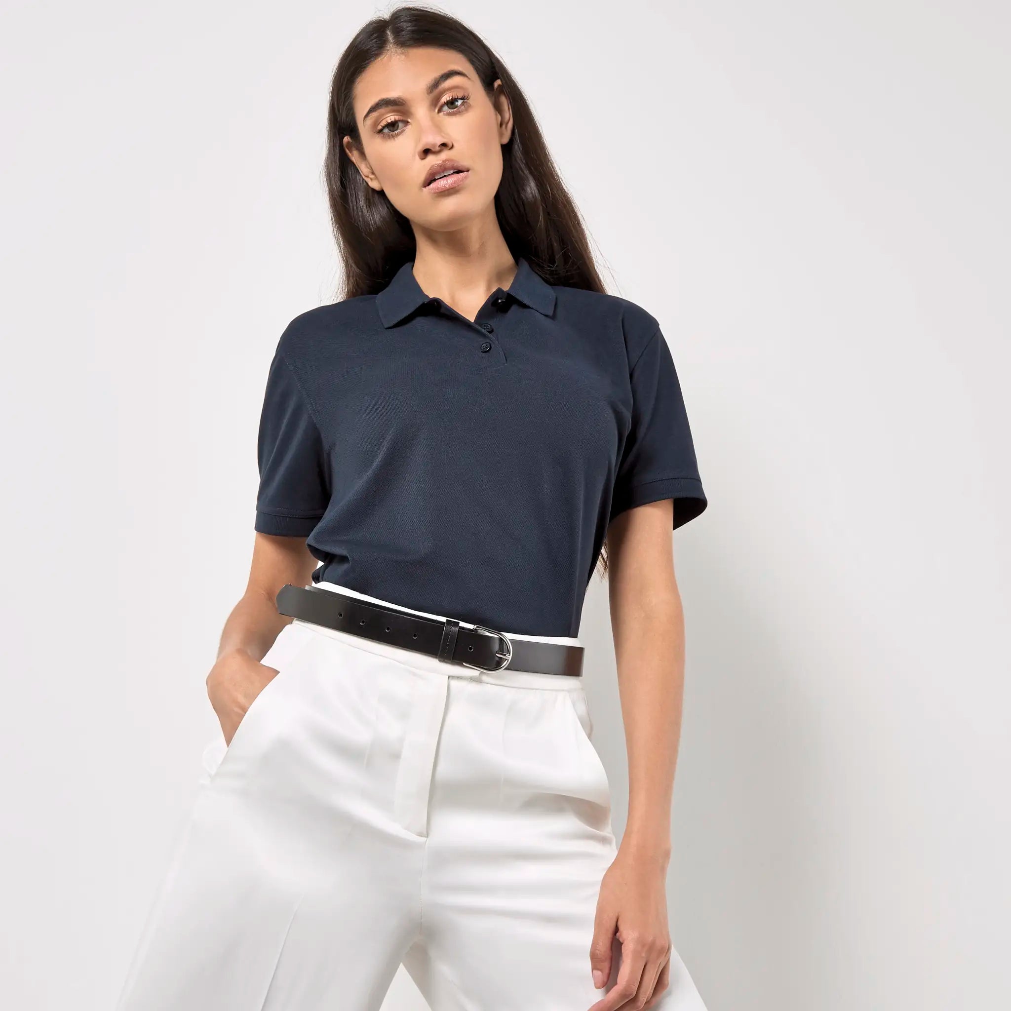 all-groups Women's Classic Fit Klassic Superwash 60 Polo