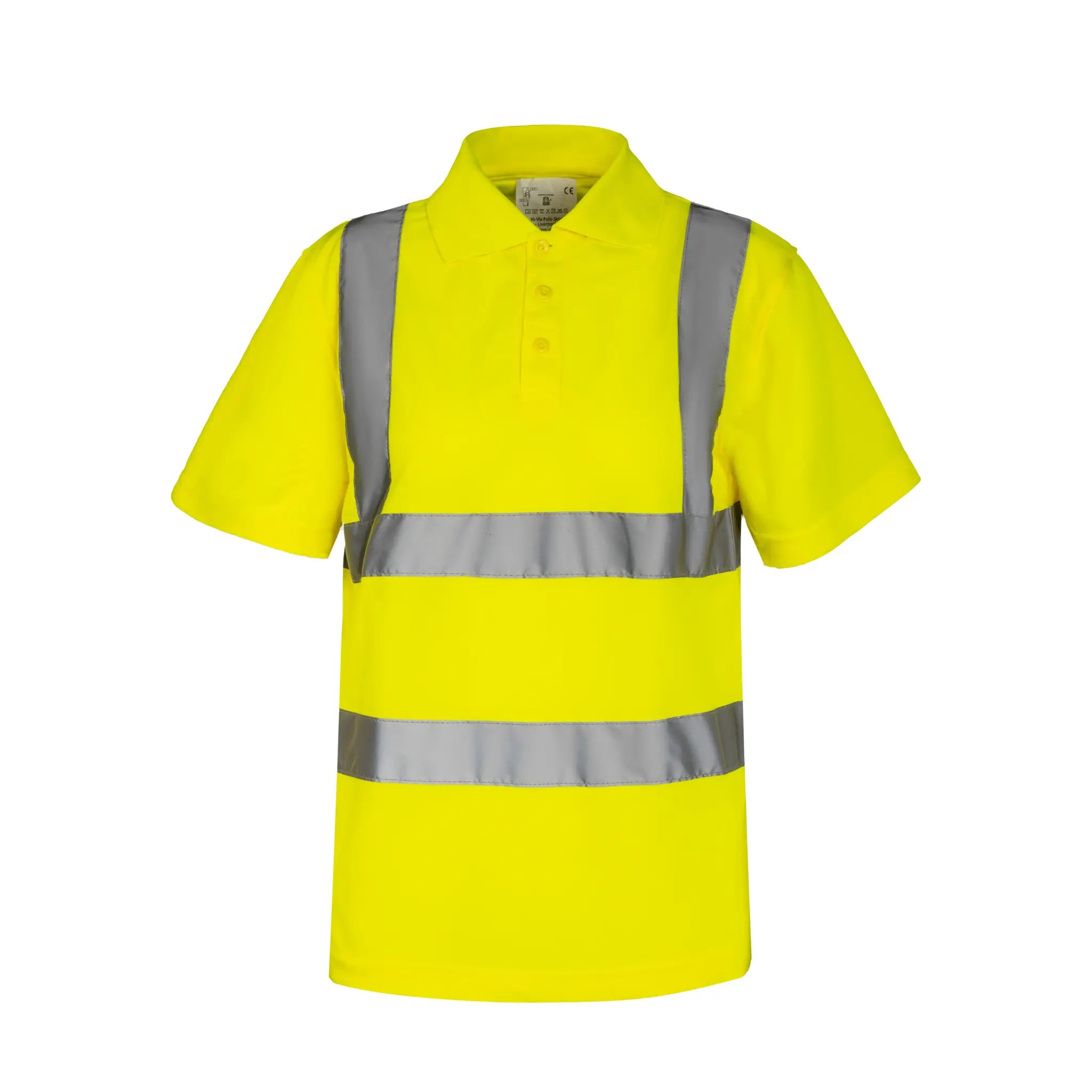 all-groups Men's Hi Vis Basic Polo Shirt Liverpool