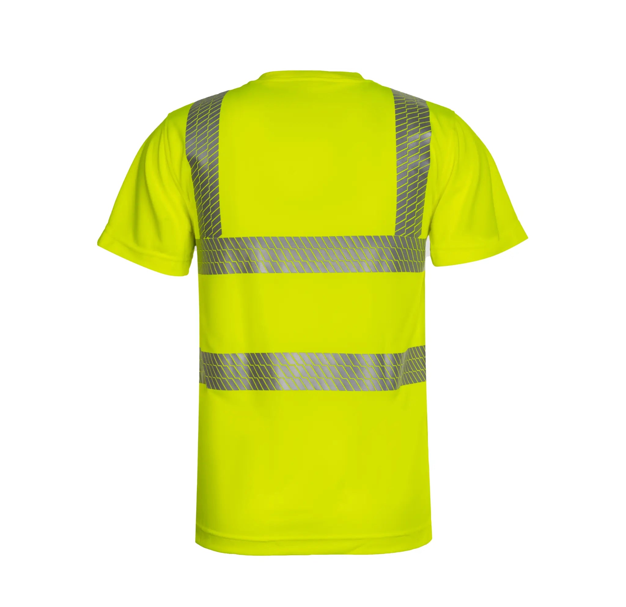 all-groups Men's Hi Vis Broken Reflective Premium T-Shirt Alhambra