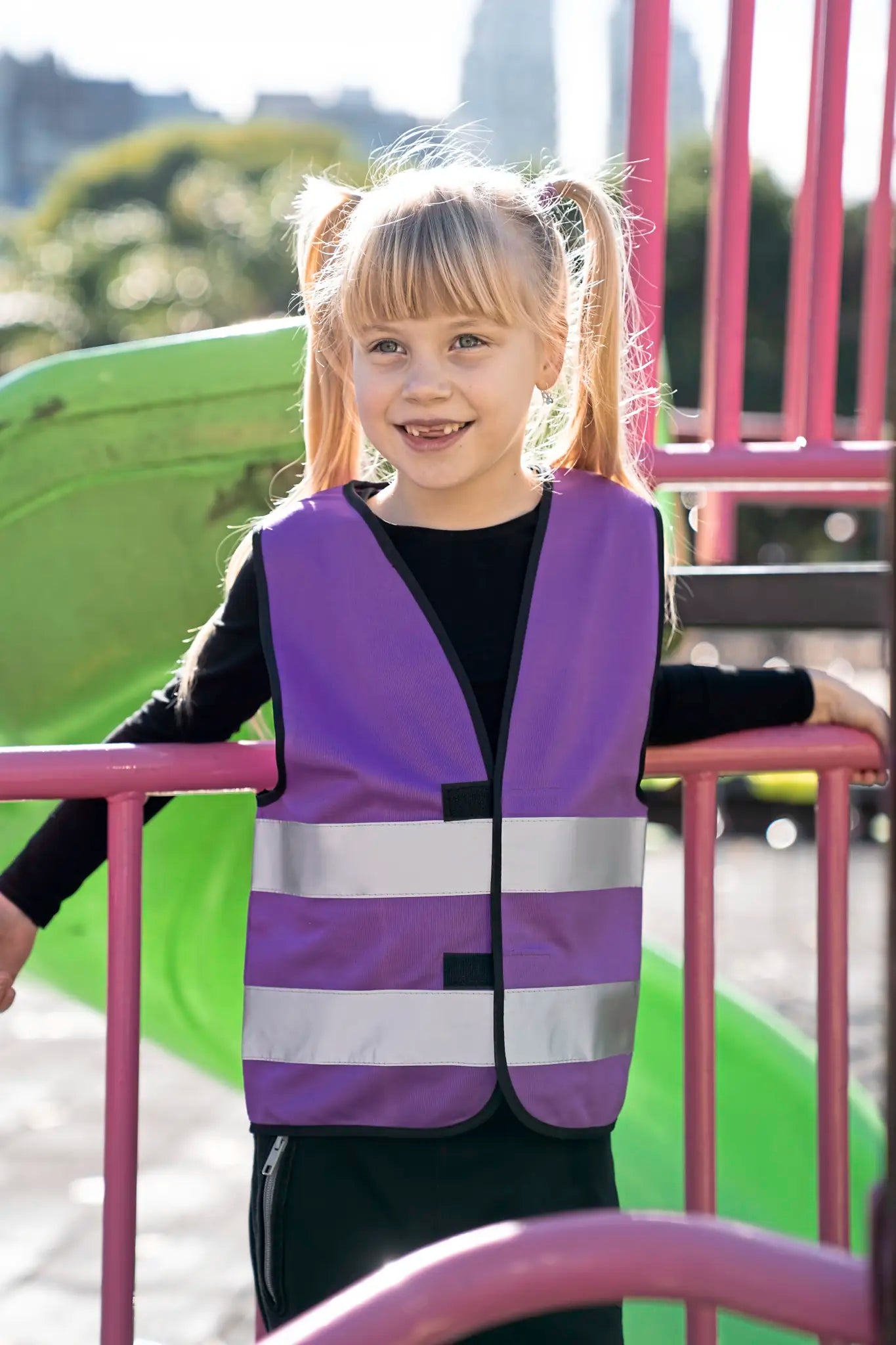 all-groups Kids' Hi Vis Functional Safety Vest Aarhus