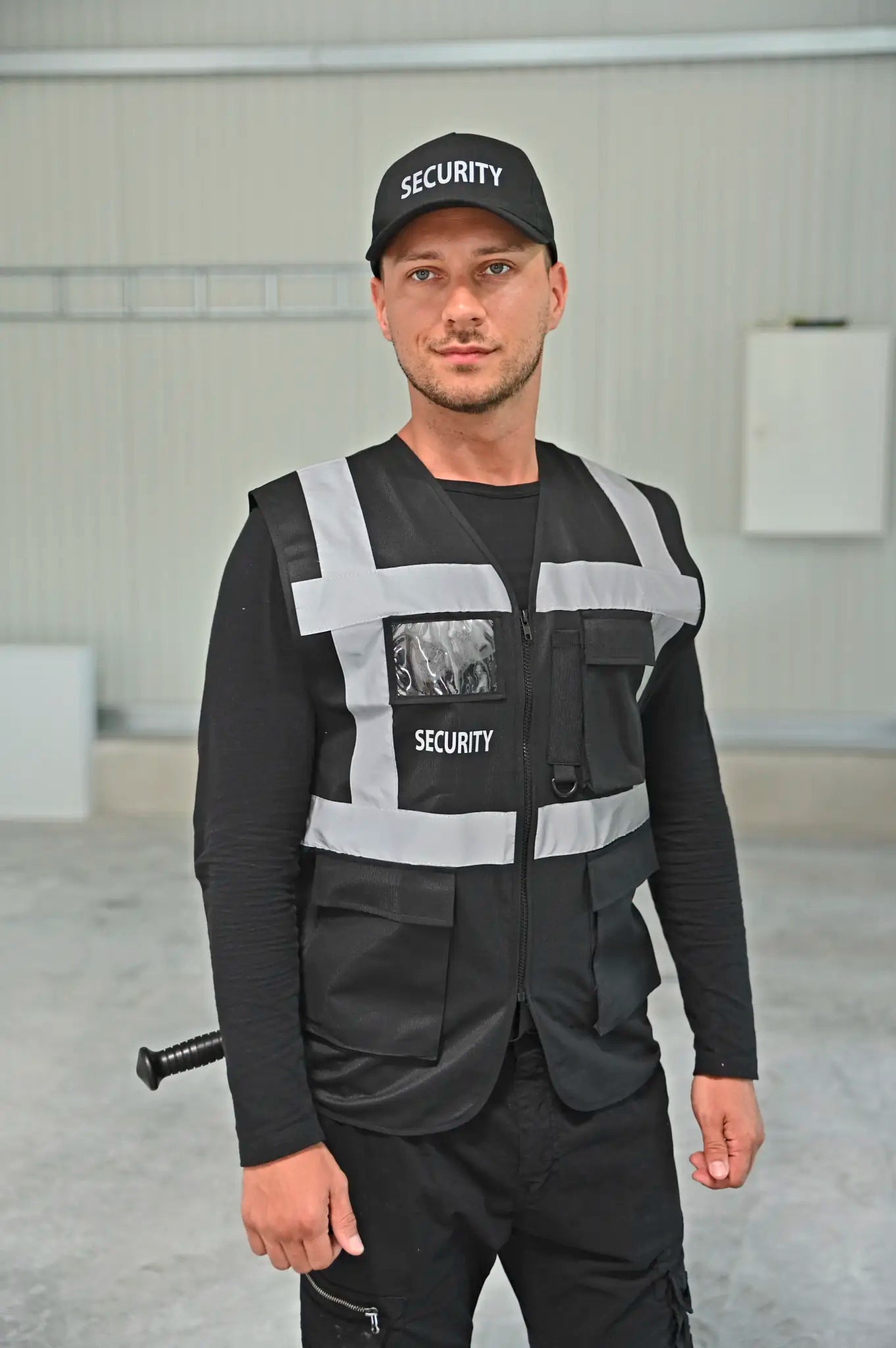 all-groups Men's “SECURITY” Mesh Multifunctional Safety Vest “Tampa”