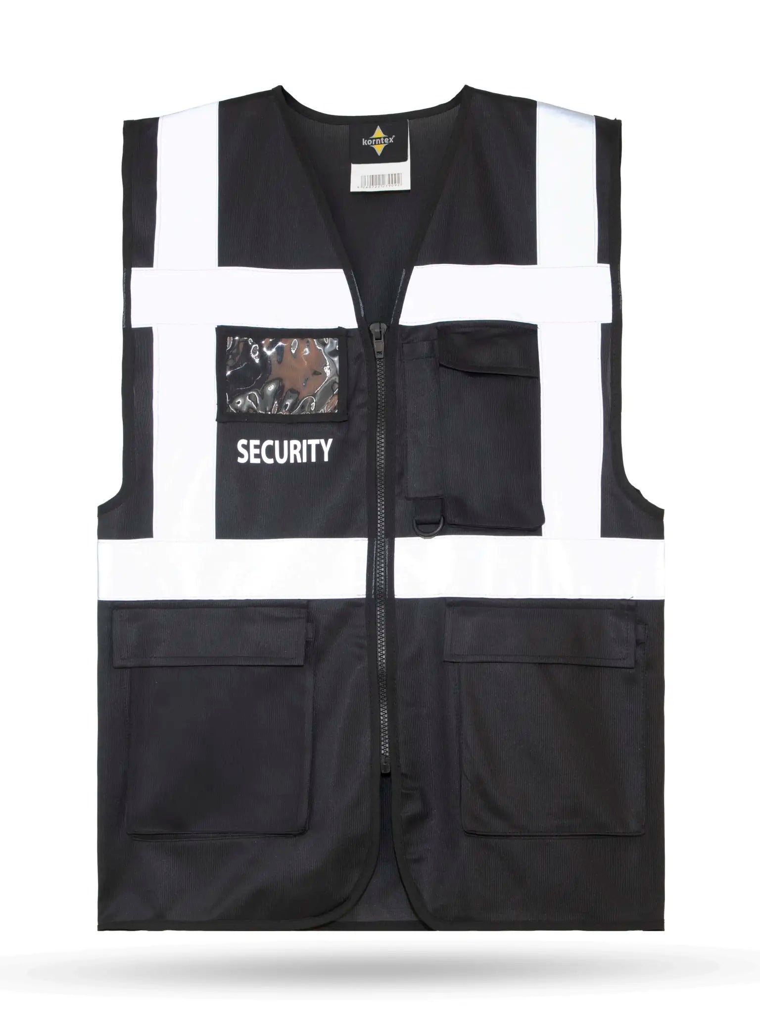 all-groups Men's “SECURITY” Mesh Multifunctional Safety Vest “Tampa”