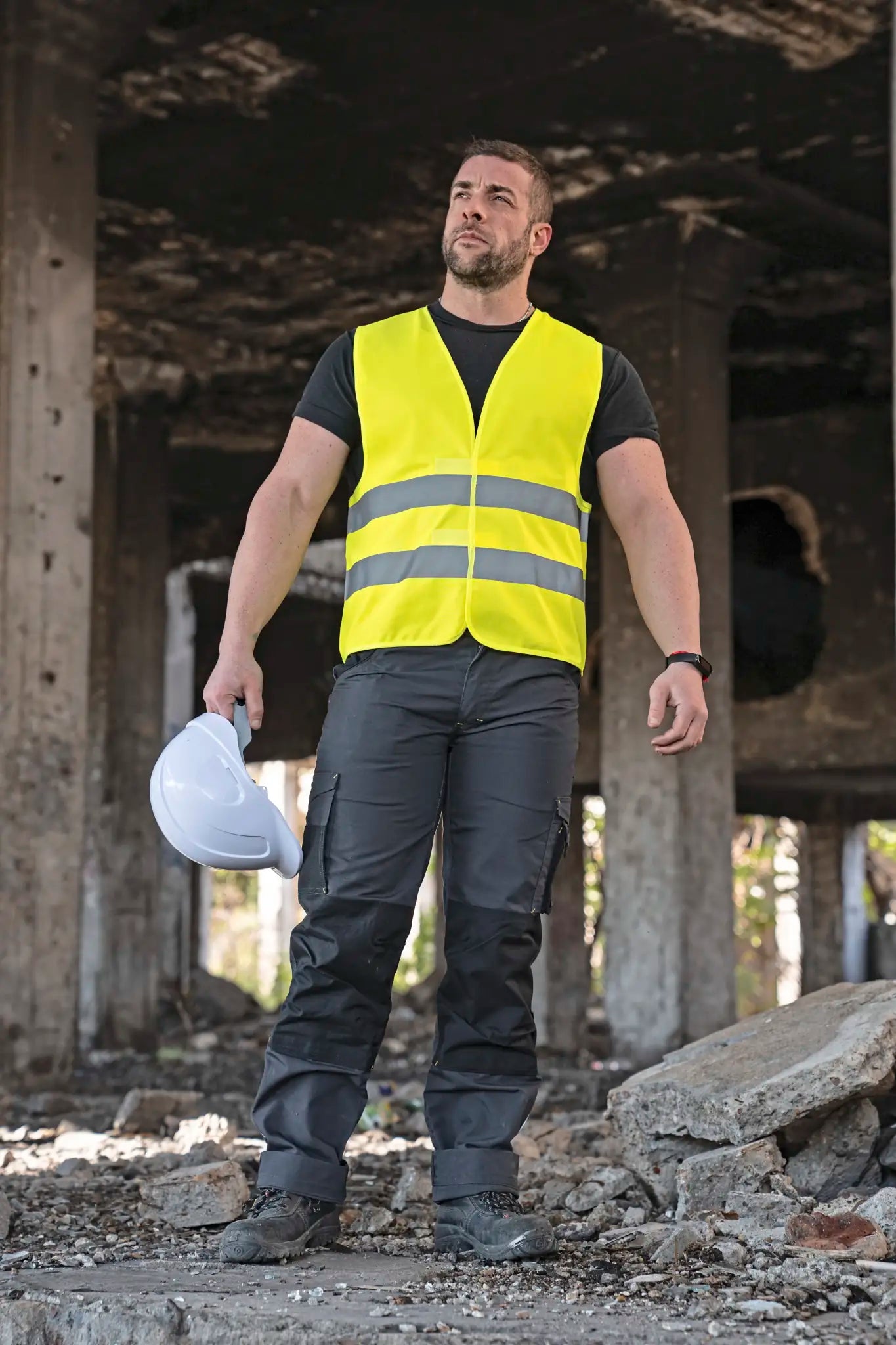 all-groups Men's Basic Safety Vest Freiburg